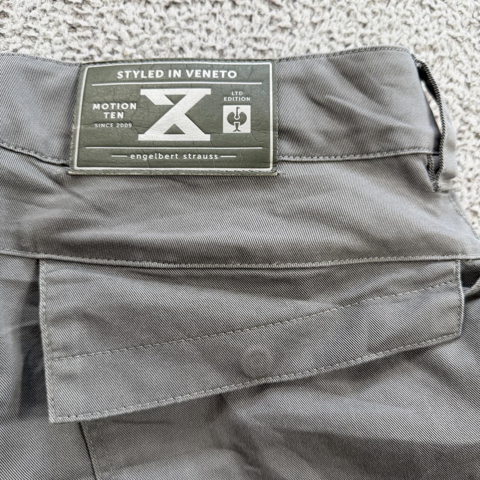 Other Engelbert Strauss Motion Ten Workwear Cargo Pants Gray 40x30 Size US 40 / EU 56 - 6 Thumbnail