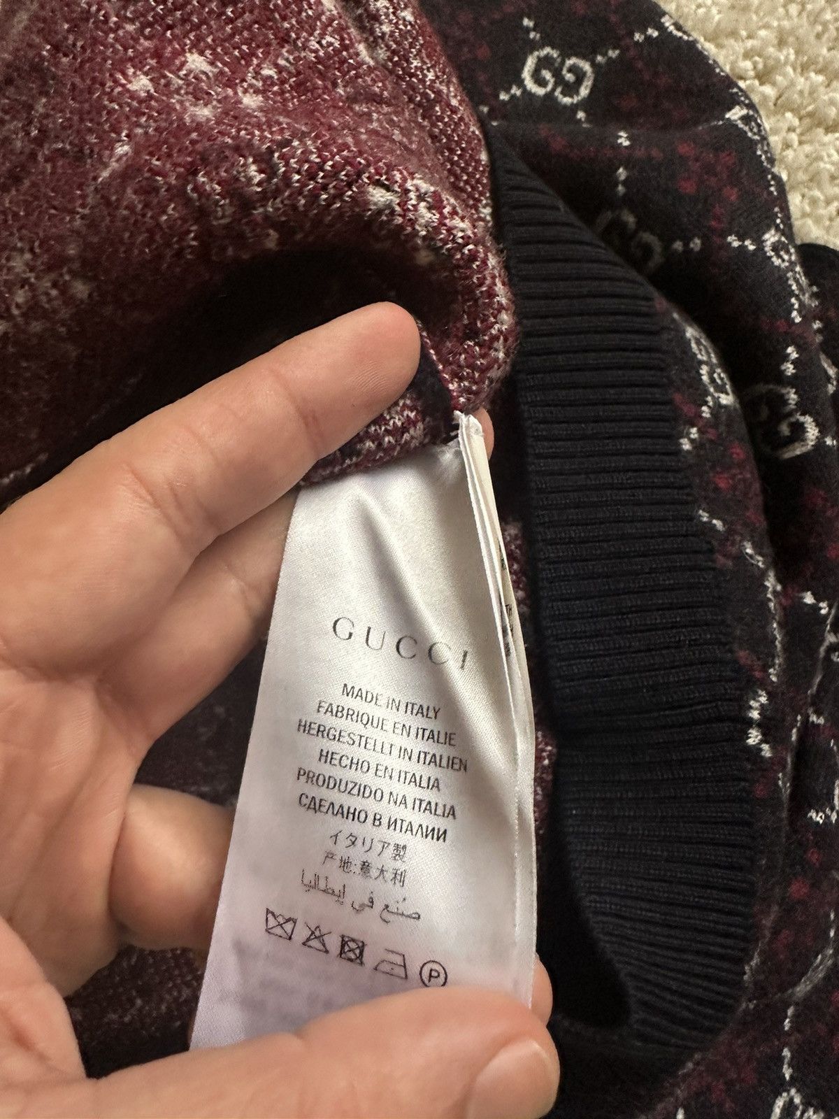 Gucci Gucci GG Knit Monogram Sweater Size US S / EU 44-46 / 1 - 12 Thumbnail
