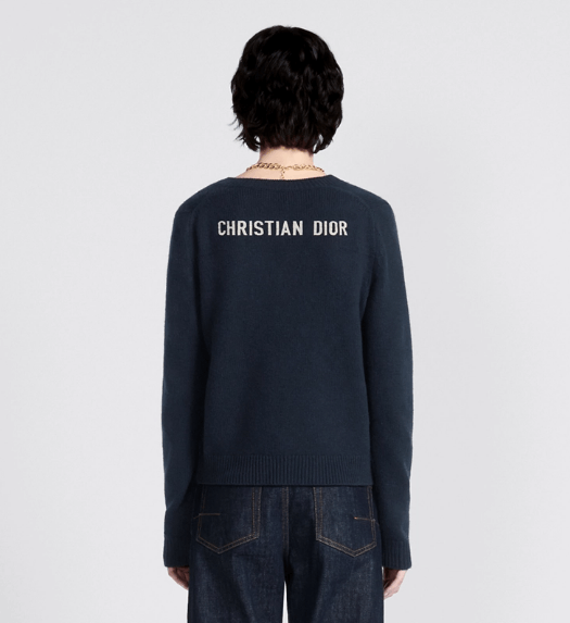 Dior o1w1db10525 144S47 Sweater in Blue Size XS / US 0-2 / IT 36-38 - 6 Thumbnail