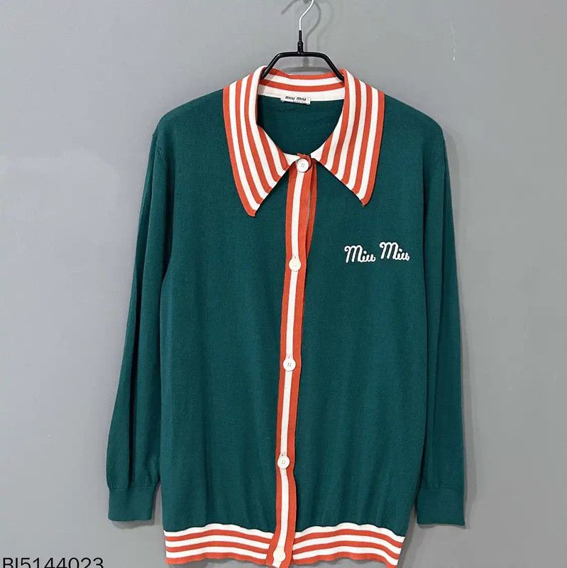 Miu Miu Miu Miu Multicolor Women's Pullover Sweater 0089 Size ONE SIZE - 1 Thumbnail