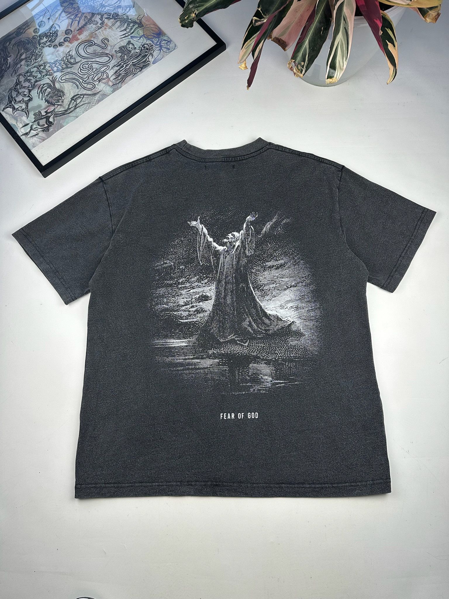 Fear of God Slayer Vintage Rock Tee 424 on Fairfax Third