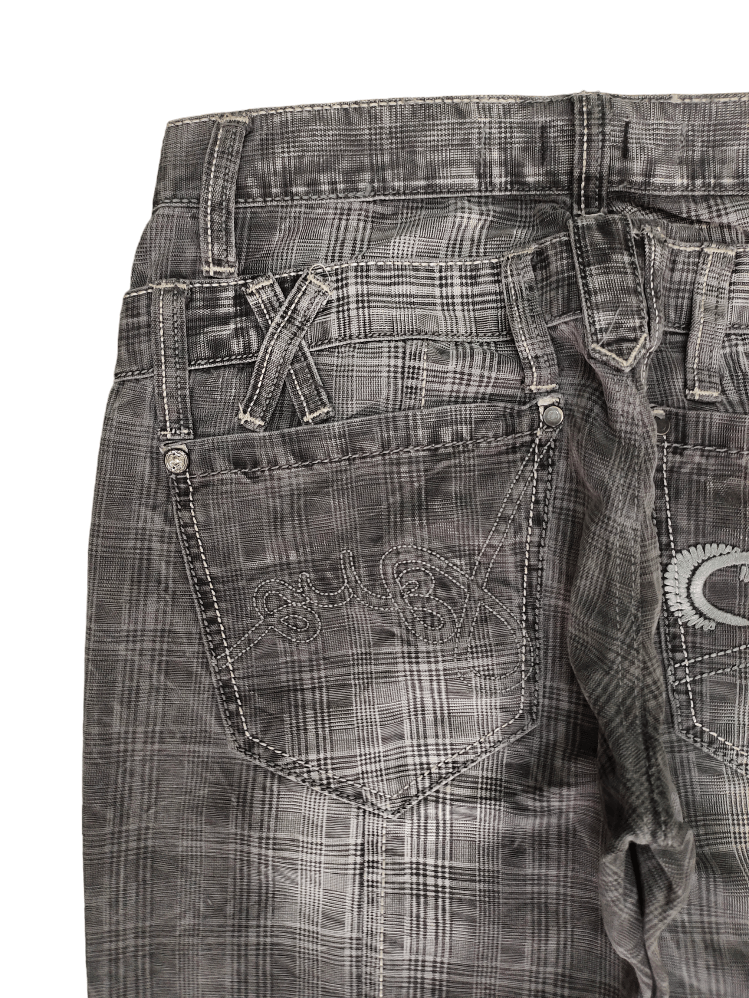 If Six Was Nine Cipo & Maxx Double Waist Cut & Sew Jeans Doublet Styles Size US 32 / EU 48 - 10 Thumbnail