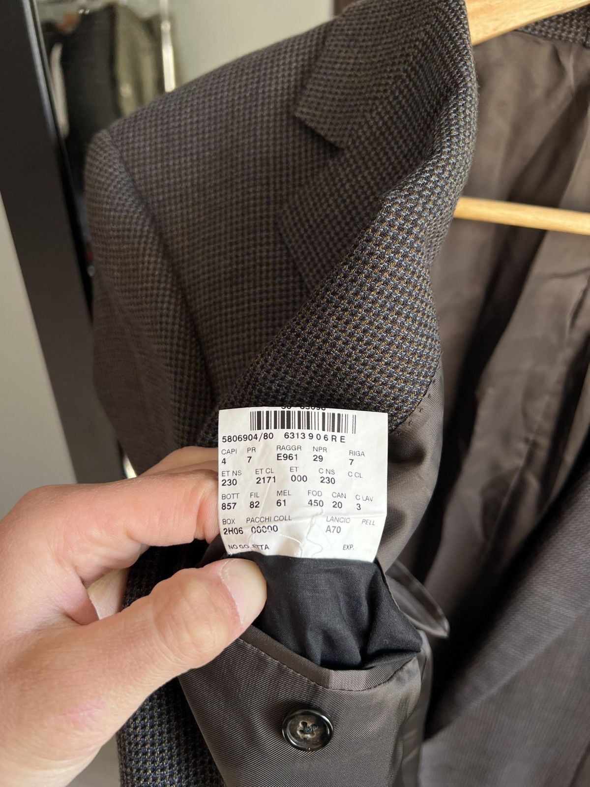 Corneliani Corneliani Italy Vintage Virgin Wool 100% Blazer Size 50R - 12 Thumbnail
