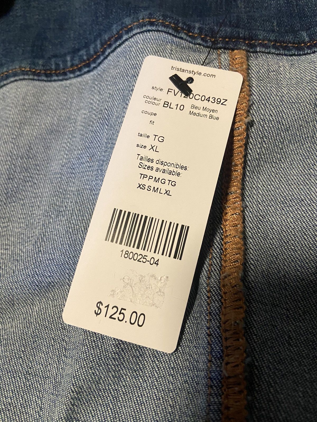 Other Tristan Denim Jacket | Women’s Size XL / US 12-14 / IT 48-50 - 4 Thumbnail