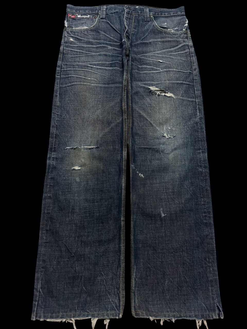 INSANE Lee Copper Grunge 100 Anniversary Mudwash Distressed