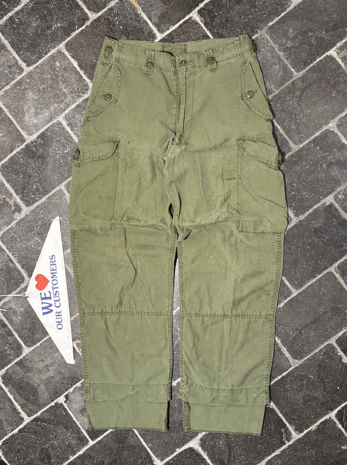 Vintage 1980s Canadian Armed Forces MK III Cargo Pants Vintage Liner Size US 30 / EU 46 - 4 Thumbnail