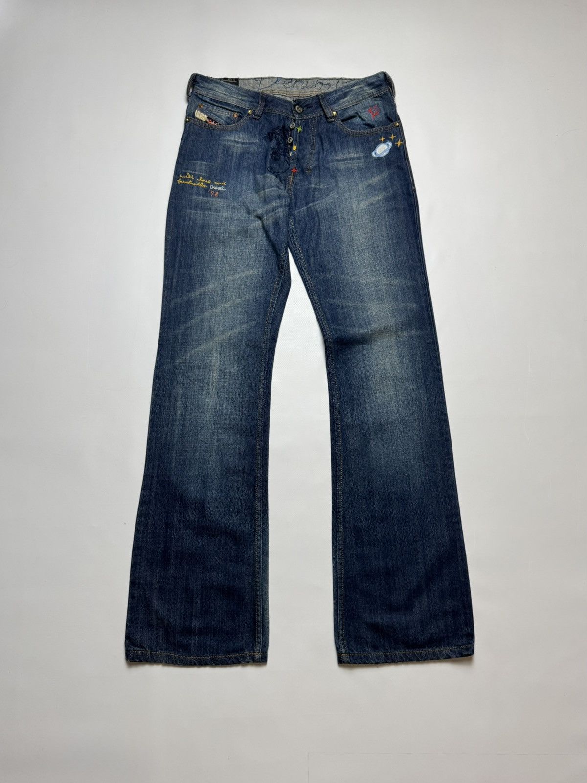 Designer × Diesel DIESEL LIMITED EDITION PATCHWORK JEANS | Grailed