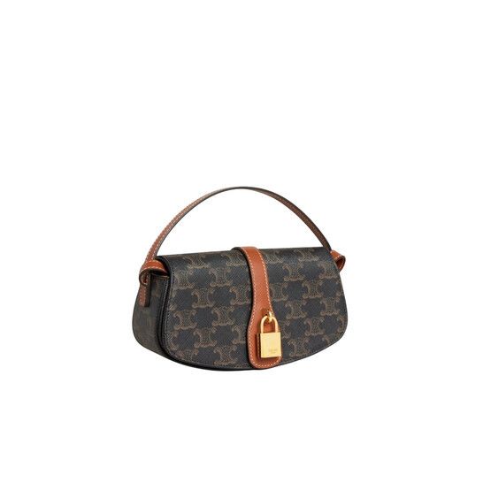 Celine o1w1db10426 Size: OS/Clutch On Strap Tabou in Black/Brown Size ONE SIZE - 2 Thumbnail