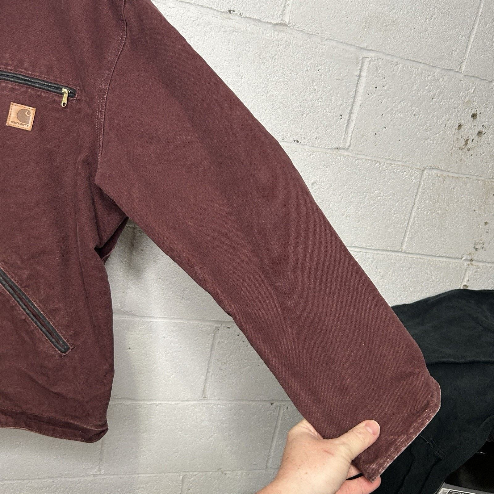 Carhartt Carhartt Sherpa-Lined Hooded Detroit Jacket “Port Heather” Size US XL / EU 56 / 4 - 9 Thumbnail