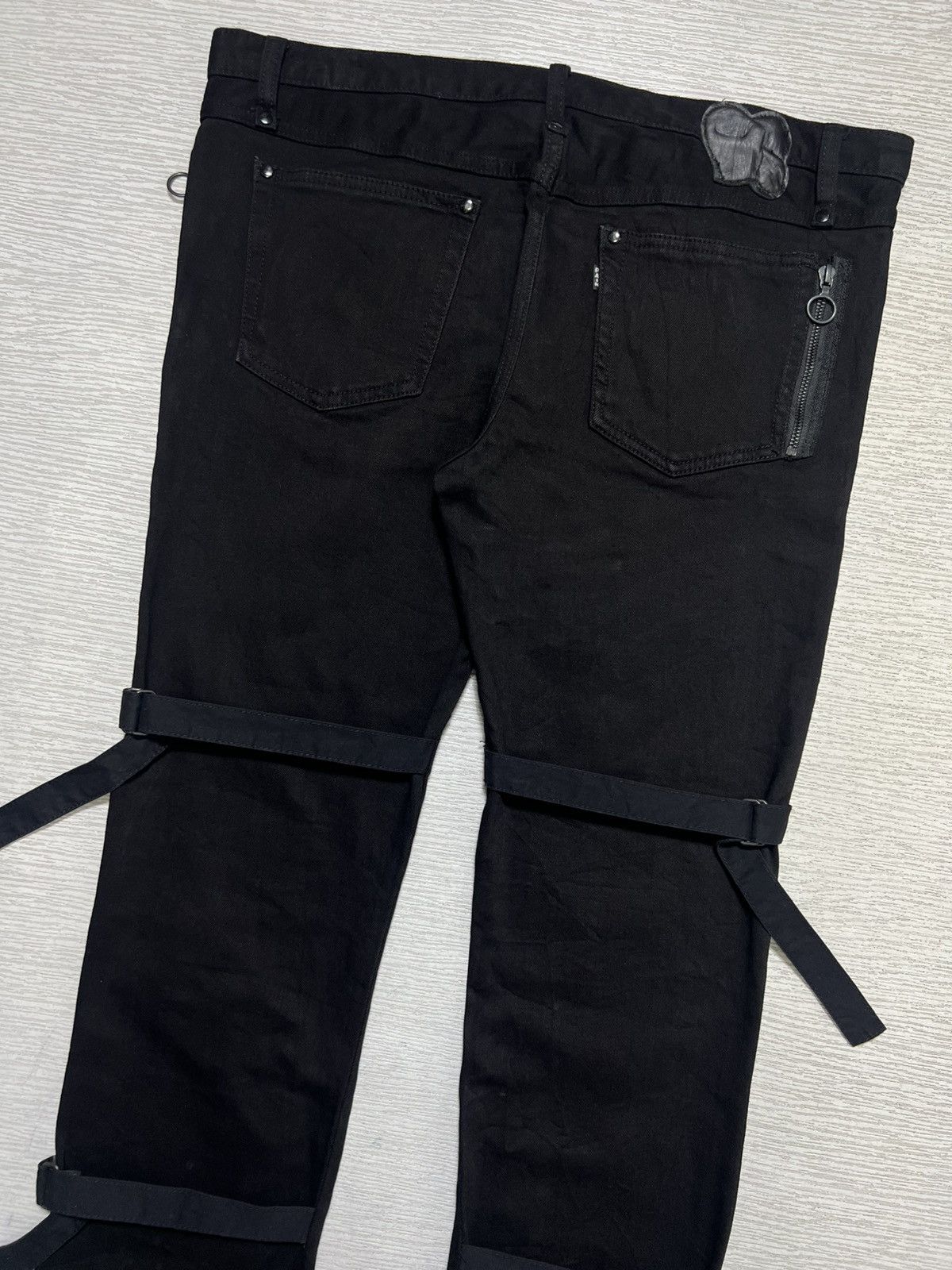 Number (N)ine Number (N)ine - Bondage Multi Zip Denim Jeans Size US 36 / EU 52 - 11 Thumbnail