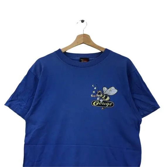 Vintage Vtg GOUGE SKATEBOARD BEE Anime Cartoon Tee Shirt Size US M / EU 48-50 / 2 - 4 Thumbnail