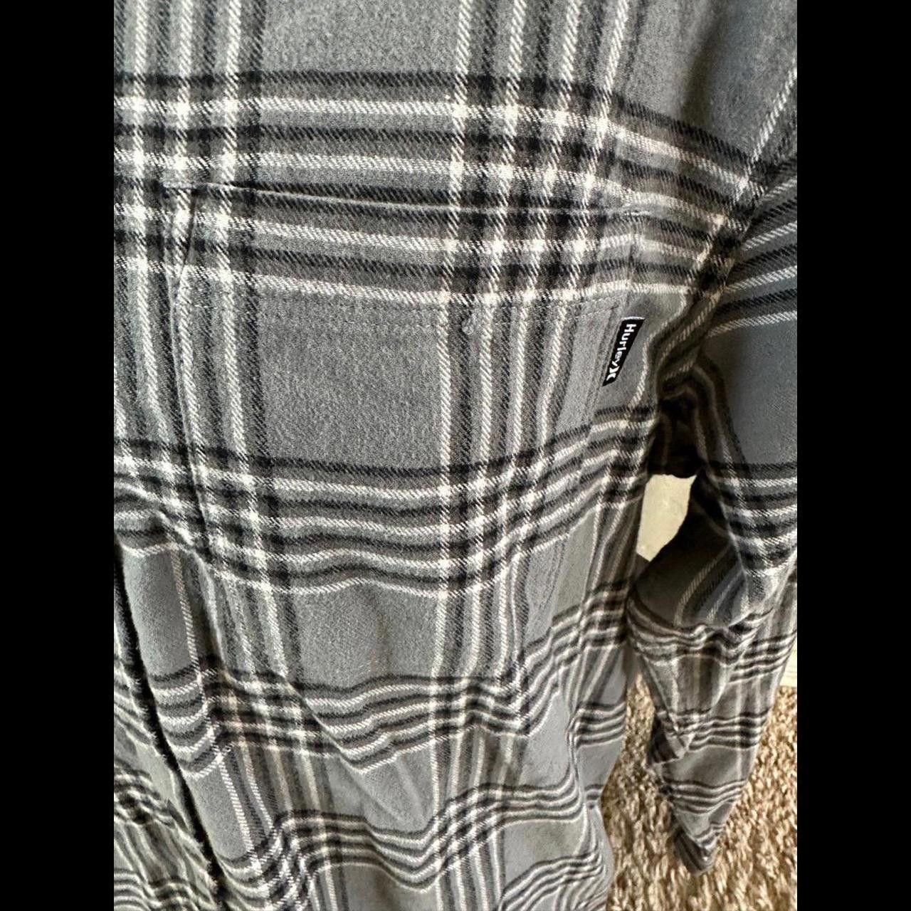 Hurley Mens New Plaid Hurley Long Size US M / EU 48-50 / 2 - 2 Thumbnail