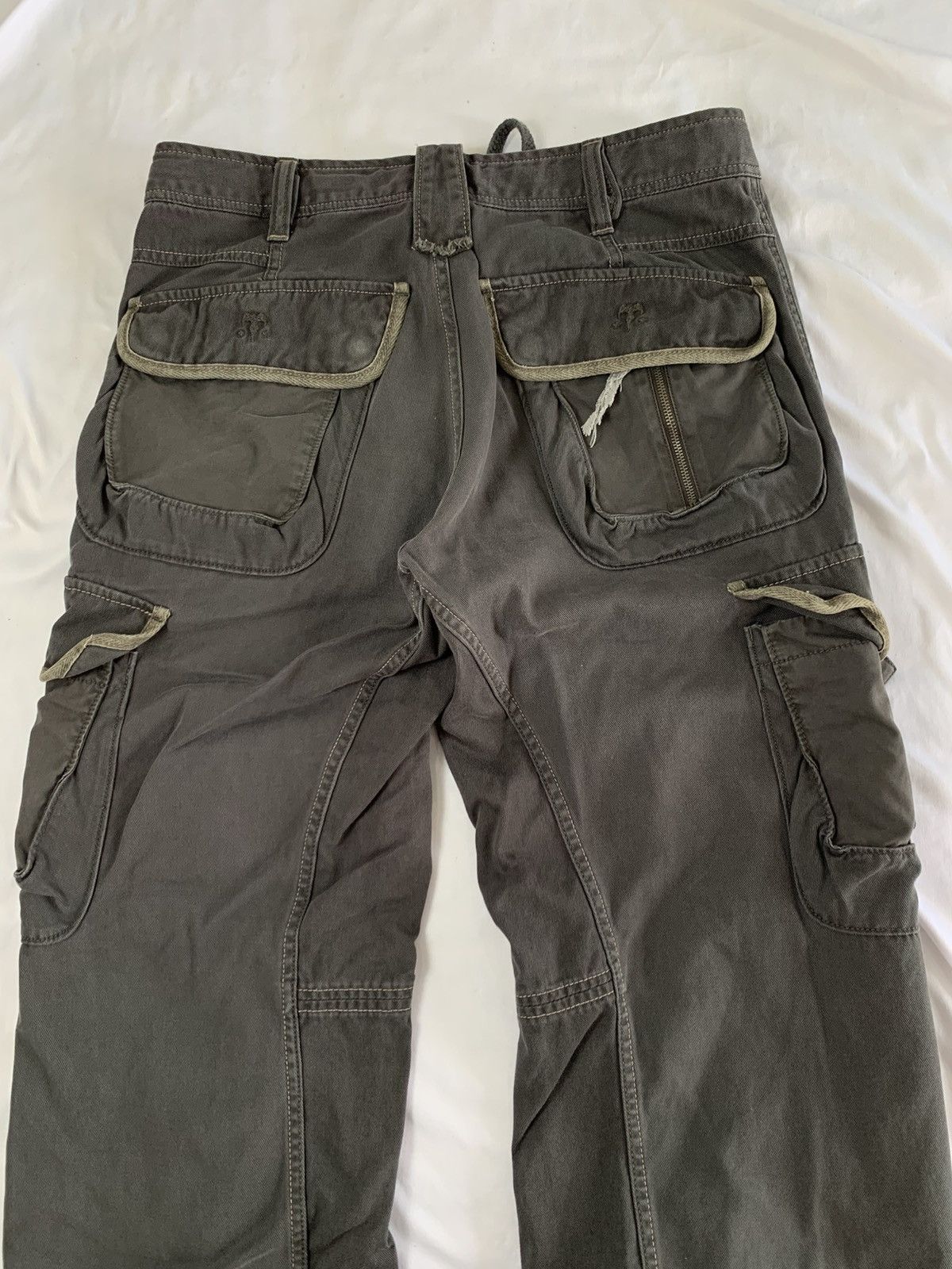 Le Grande Bleu (L.G.B.) Laceup diesel archive pant multipocket Size US 32 / EU 48 - 9 Thumbnail