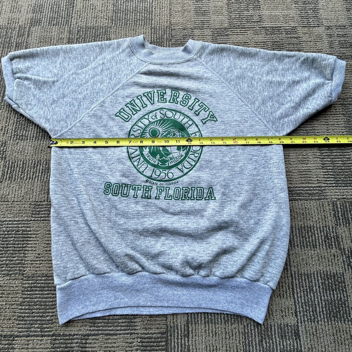 Vintage Vintage 80’s University Of South Florida USF Crewneck Size M / US 6-8 / IT 42-44 - 5 Thumbnail