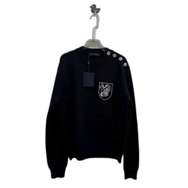 Louis Vuitton Louis Vuitton Nautical Series Embroidered Sweater-yf Size US M / EU 48-50 / 2 - 1 Thumbnail