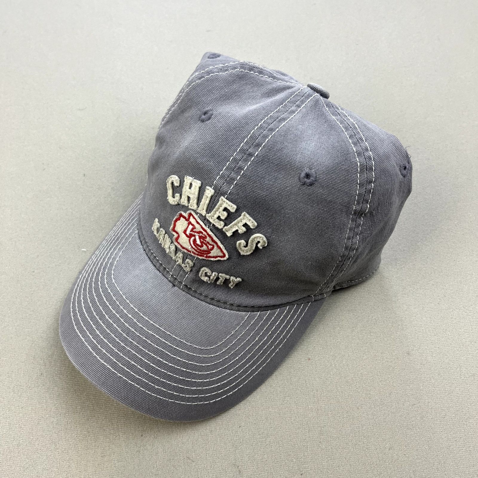 NFL Reebok Kansas City Chiefs Hat Fitted 7 3 8 Gray Reebok NFL Football Grailed