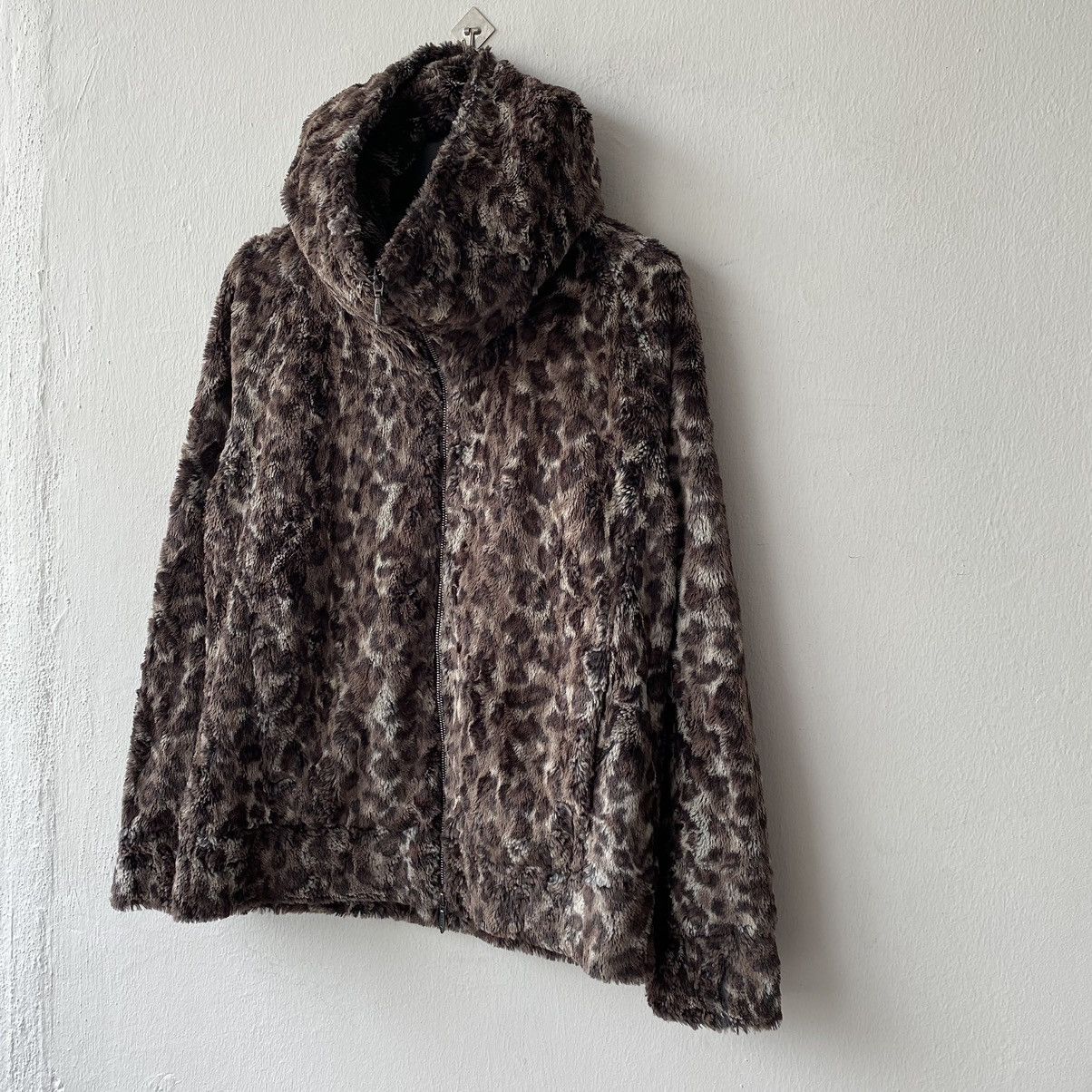 If Six Was Nine Tornado Mart Fur Mohair Leopard Hoodie | Grailed