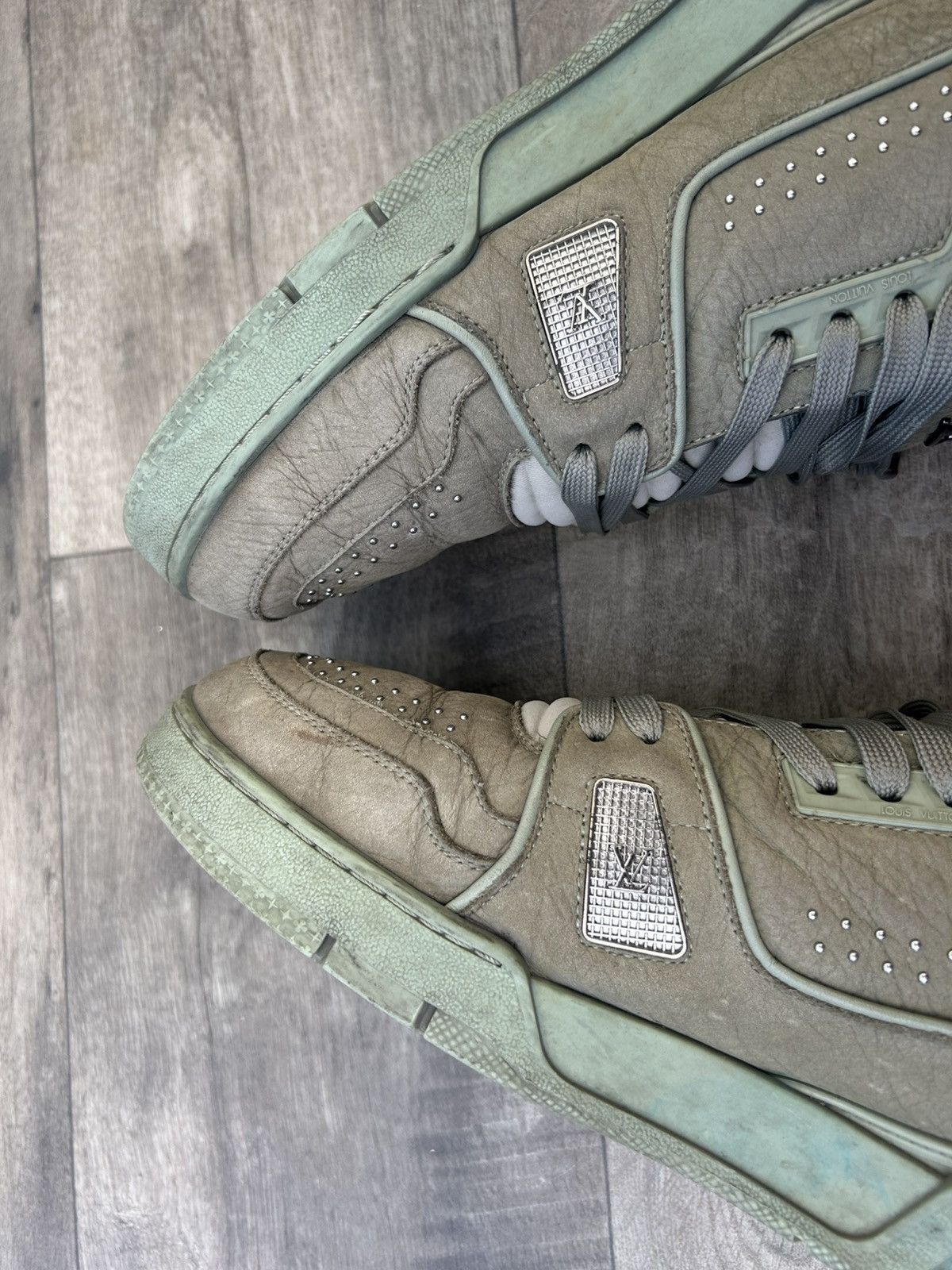 Louis Vuitton Louis Vuitton LV Trainer Sneakers. Size US 11.5 / EU 44-45 - 8 Thumbnail