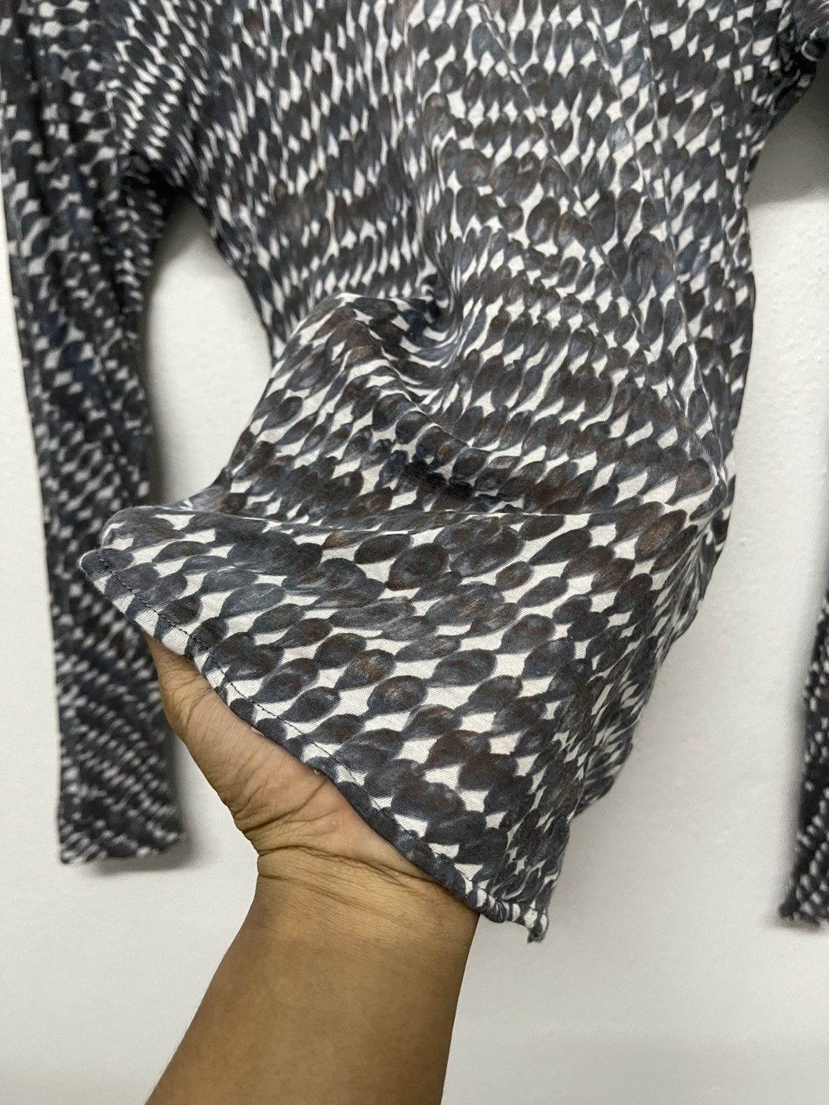 Marni × Vintage 90s MARNI LONG SLEEVE SHIRT WOMEN 42 Size M / US 6-8 / IT 42-44 - 5 Thumbnail