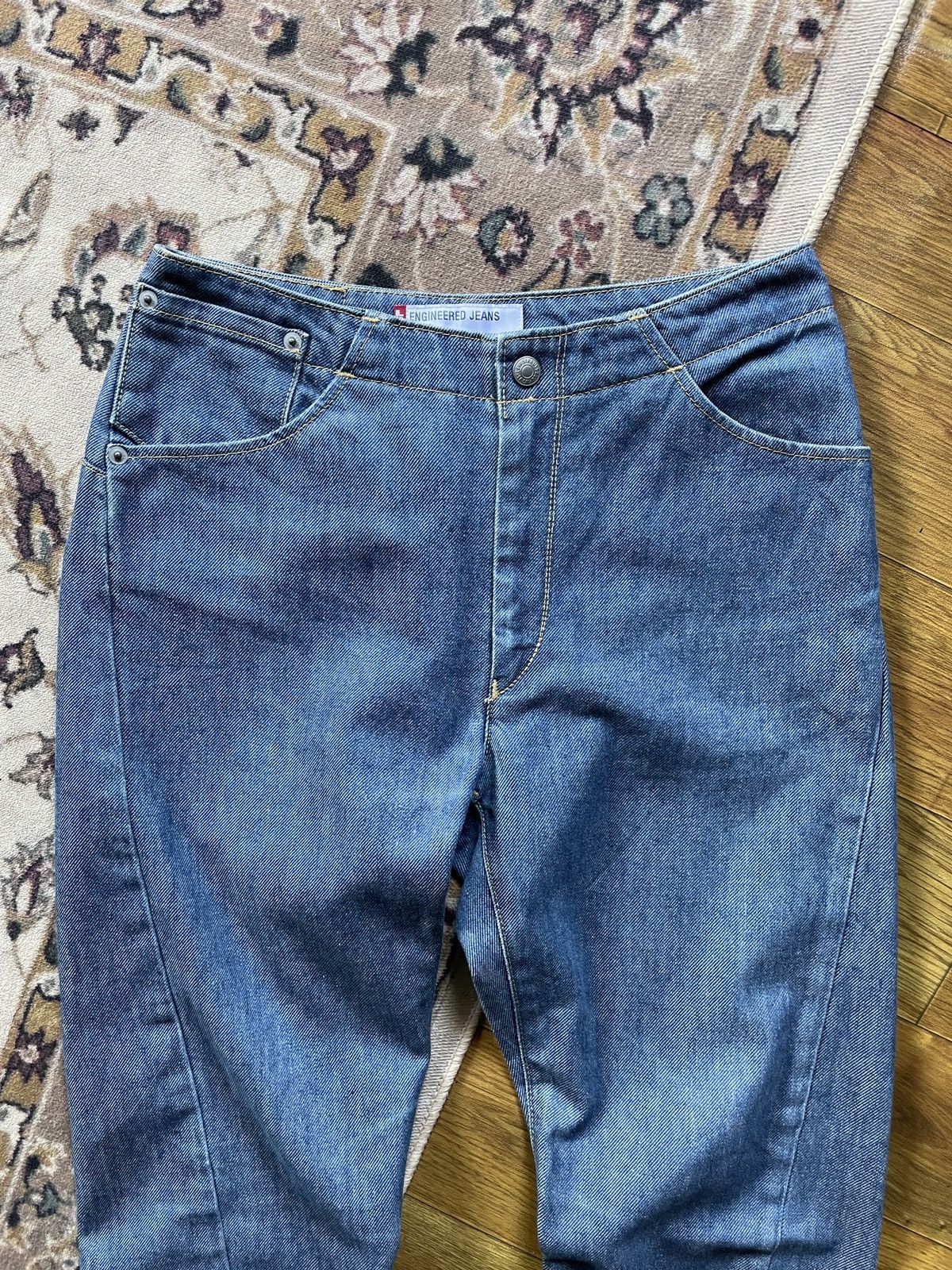 Japanese Brand × Levi's × Levi's Vintage Clothing Levis Engineered Jeans Slim Size US 27 - 2 Thumbnail