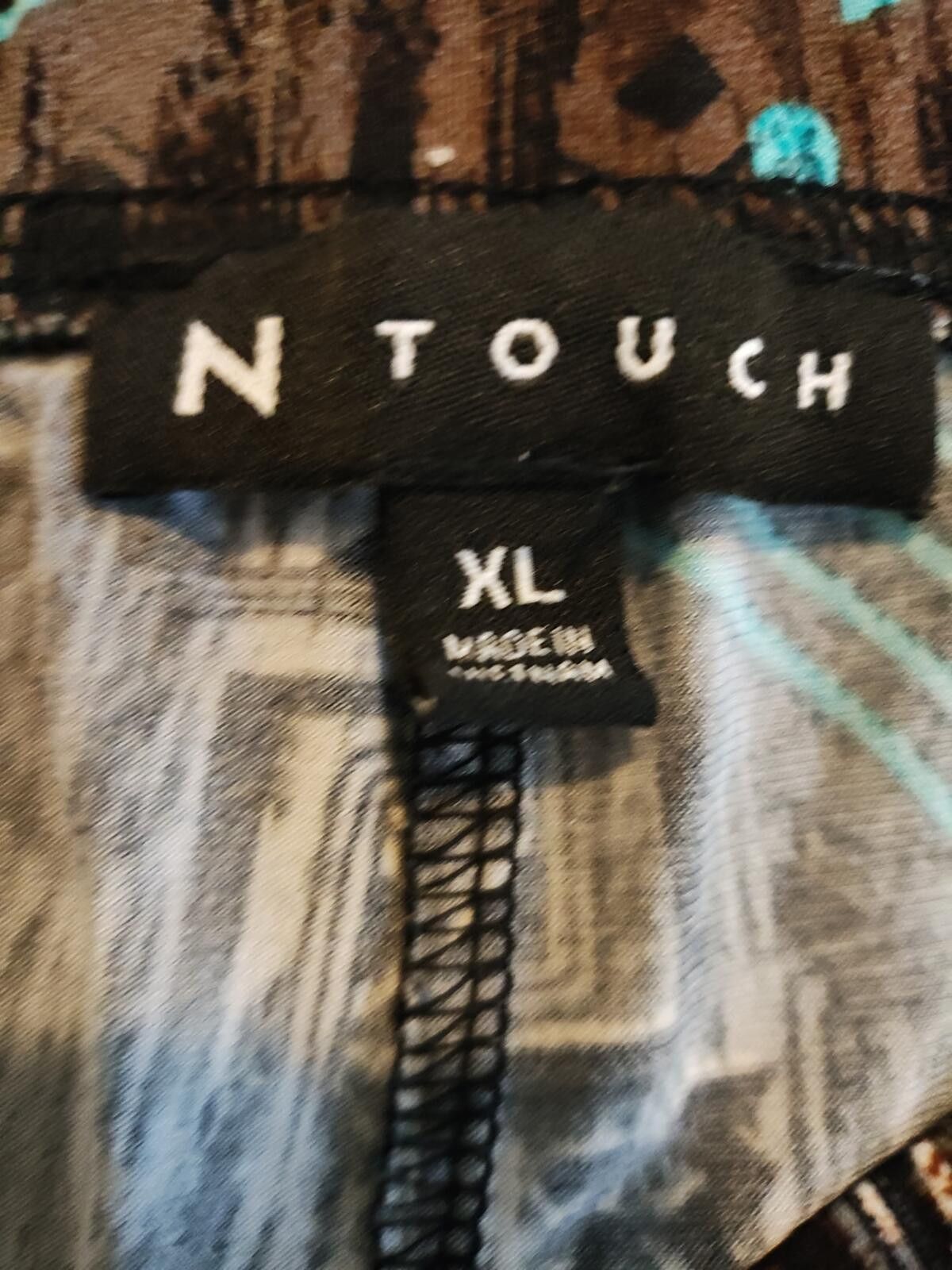 Other N Touch XL Wide Leg Pants with Abstract Print Size 40" / US 18 - 6 Thumbnail