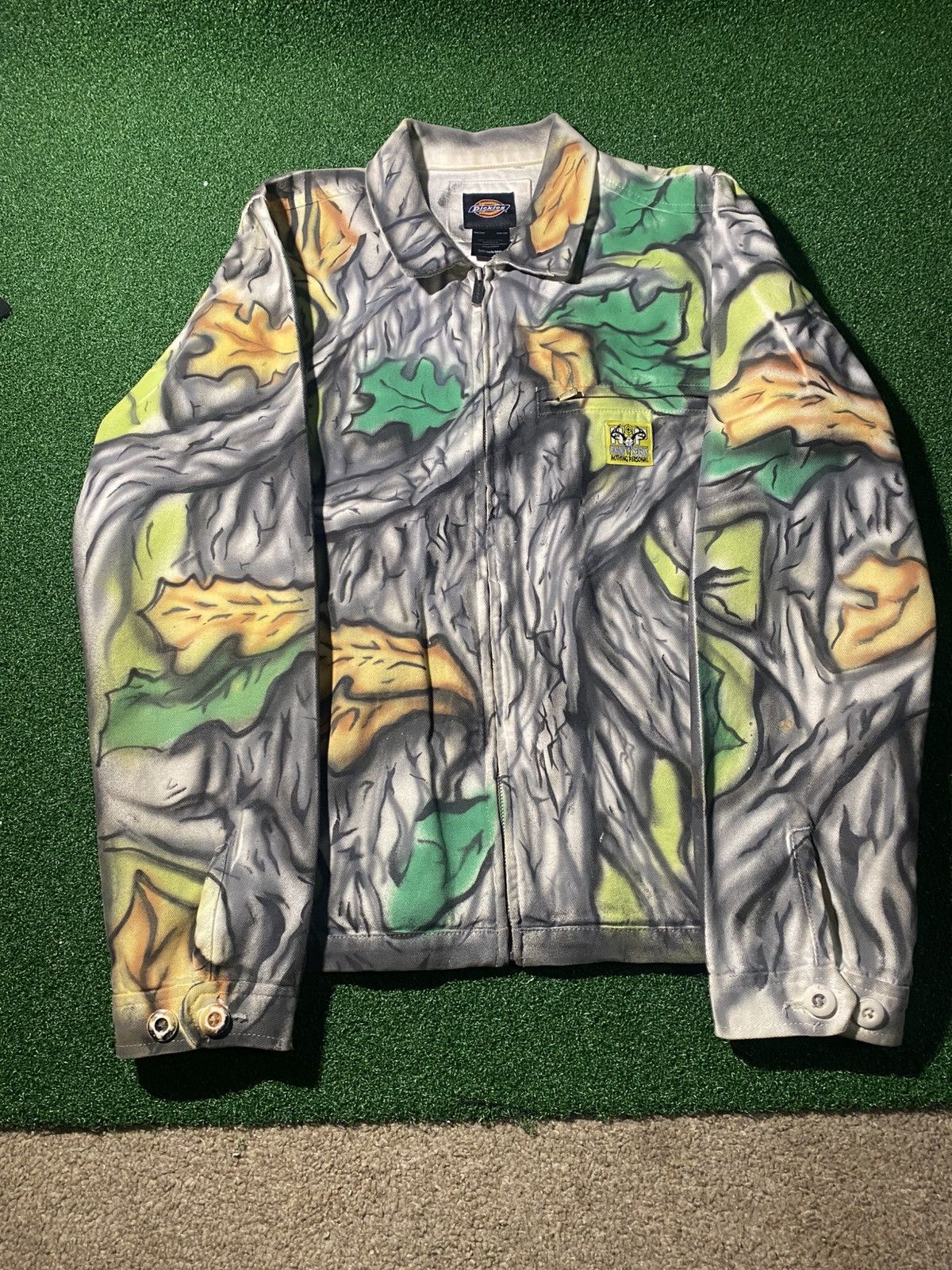 Nothing Personal Nothing Personal Airbrush camo Dickies jacket size M Size US M / EU 48-50 / 2 - 2 Thumbnail