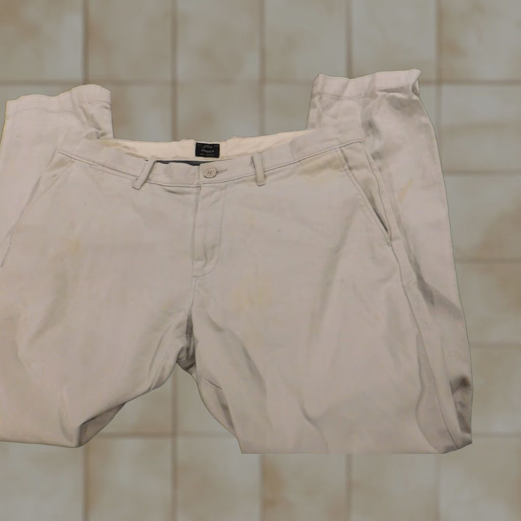 J.Crew J.CREW Mens Pants 36x28 Beige Straight Chino Shirt? Size US 32 / EU 48 - 1 Thumbnail