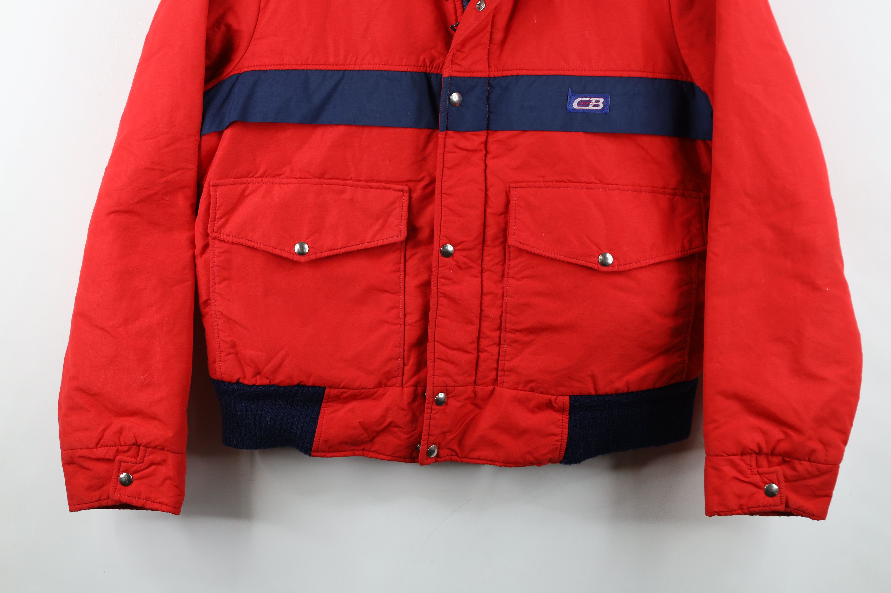 Vintage Vintage 80s 90s Streetwear Waterproof Sailing Bomber Jacket Size US L / EU 52-54 / 3 - 3 Thumbnail