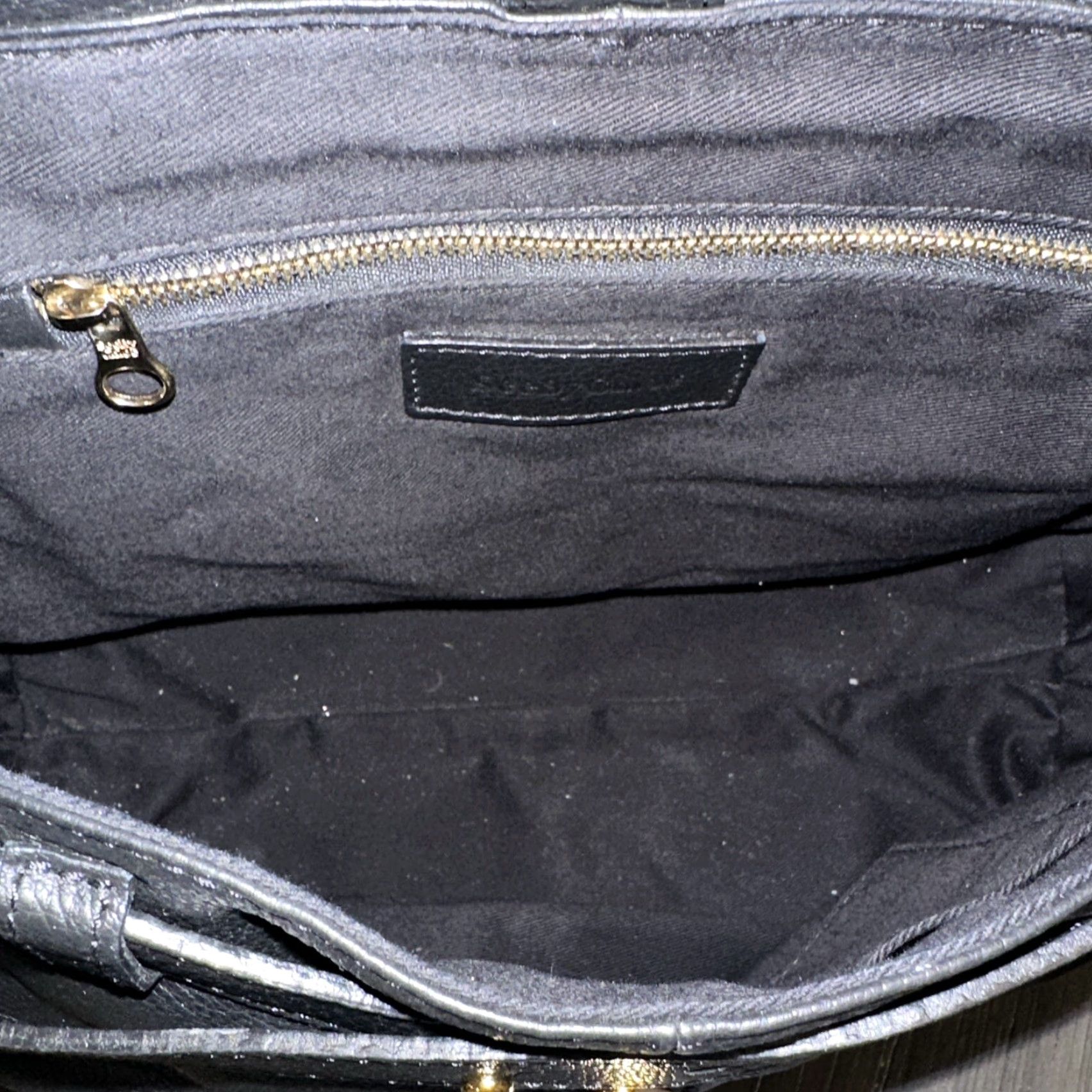 Vintage SEE BY CHLOE Leather Shoulder Bag Black Women Size ONE SIZE - 7 Thumbnail