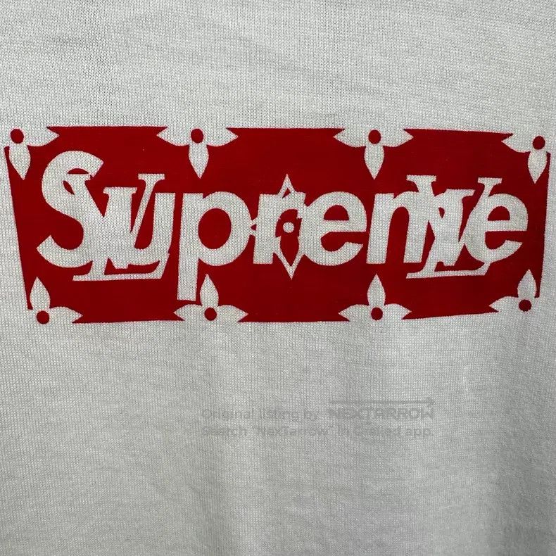 Louis Vuitton Louis Vuitton Supreme co-branded short sleeve T-shirt Size US XXS / EU 40 - 3 Thumbnail