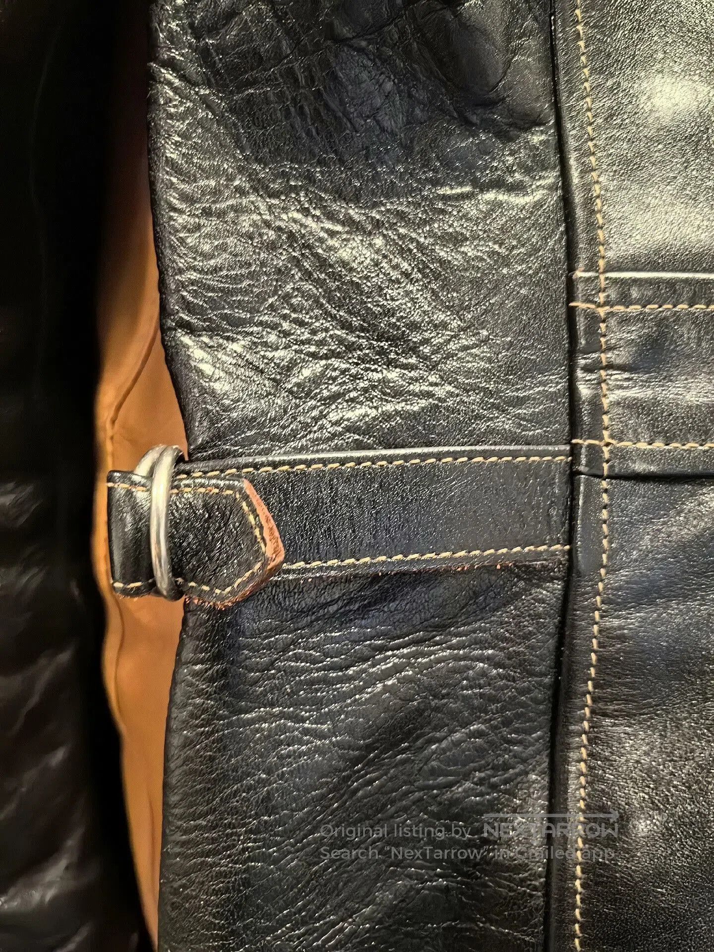 Freewheelers Freewheelers 1930's Caboose Black Leather Jacket. Size US XS / EU 42 / 0 - 6 Thumbnail