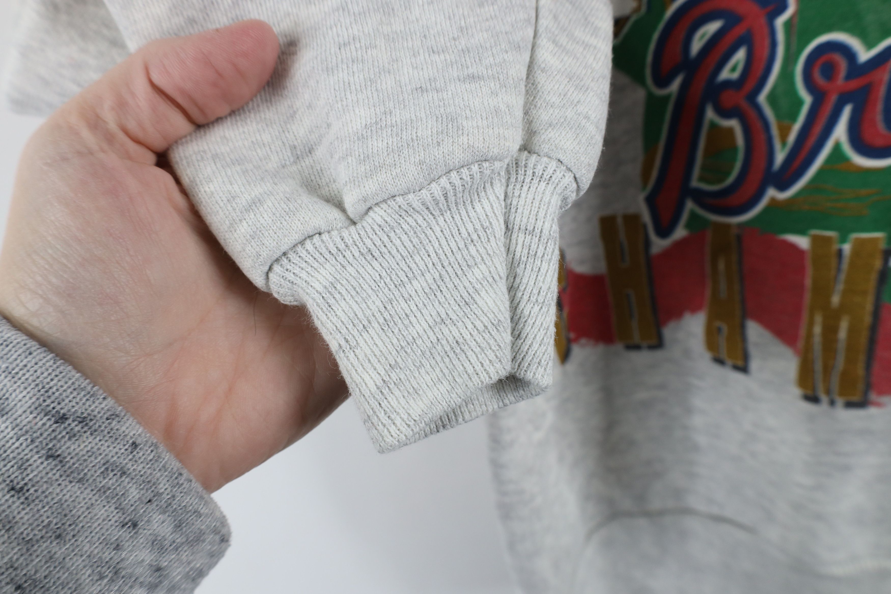 Vintage Vintage 90s Series Atlanta Braves Baseball Sweatshirt USA Size M / US 6-8 / IT 42-44 - 7 Thumbnail