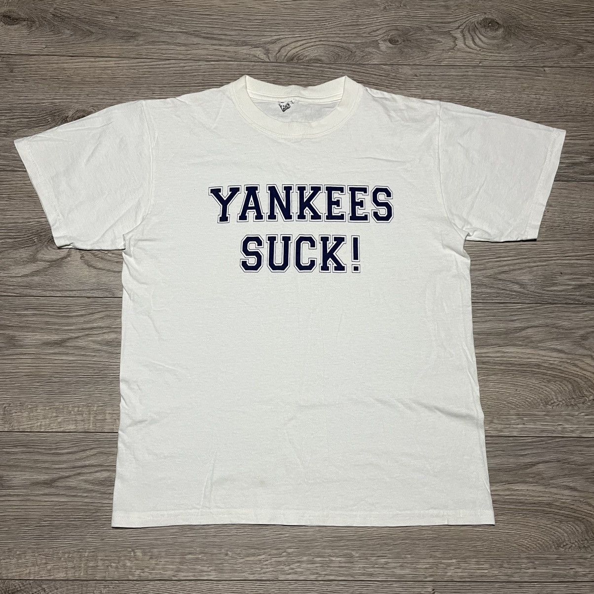 Vintage Yankees suck vintage tee Size US M / EU 48-50 / 2 - 1 Thumbnail