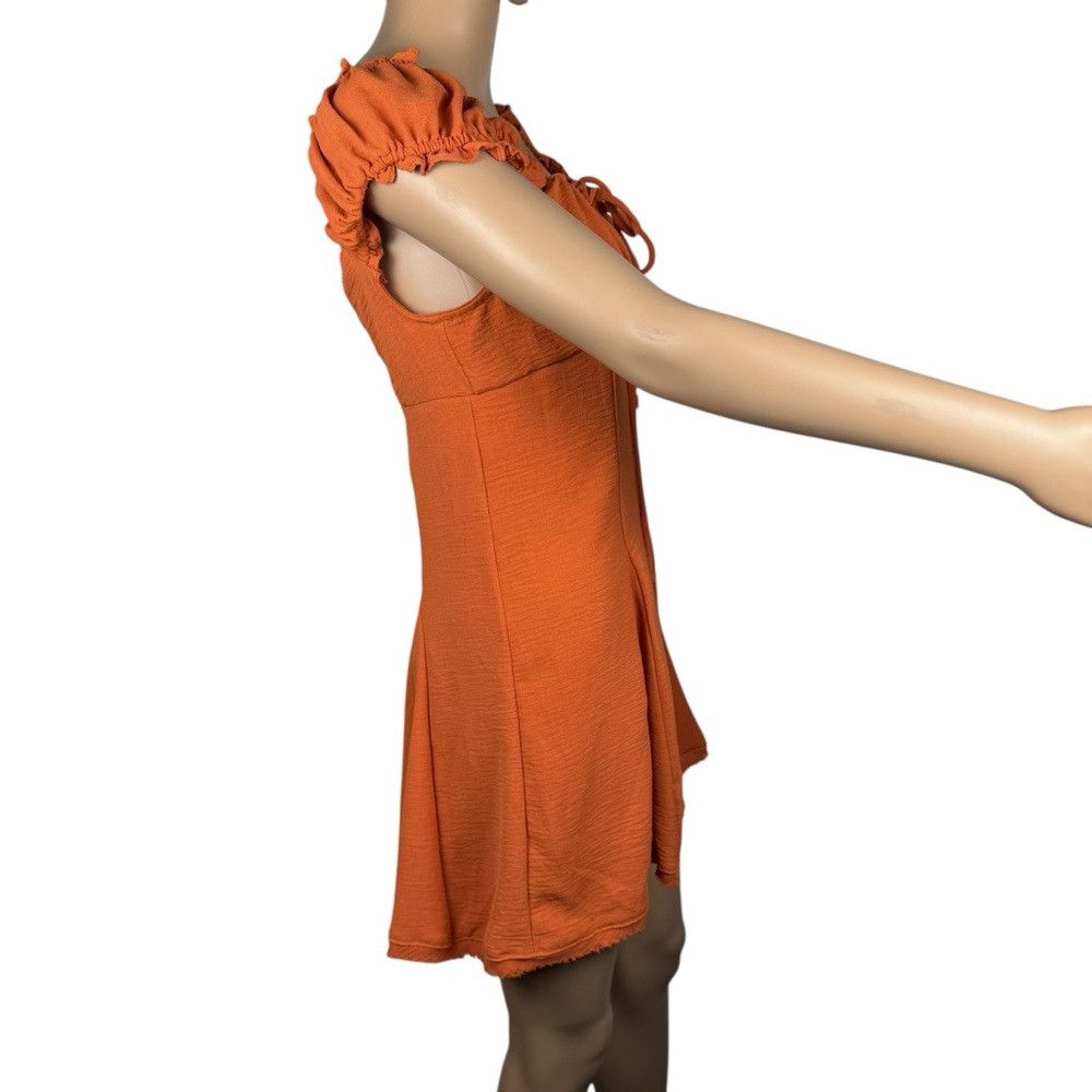 Other New Kimchi Blue Blair Orange Mini Dress Size M Size M / US 6-8 / IT 42-44 - 4 Thumbnail
