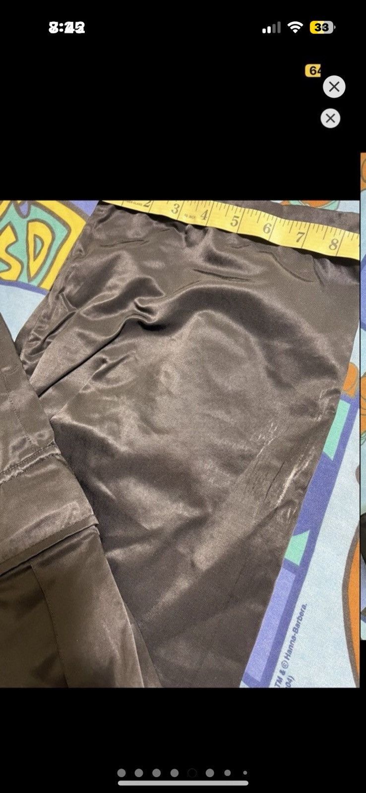 DKNY ***FINAL DROP***RARE 90s DKNY TECHNICAL WIDE CARGO 31 Size US 31 - 5 Thumbnail