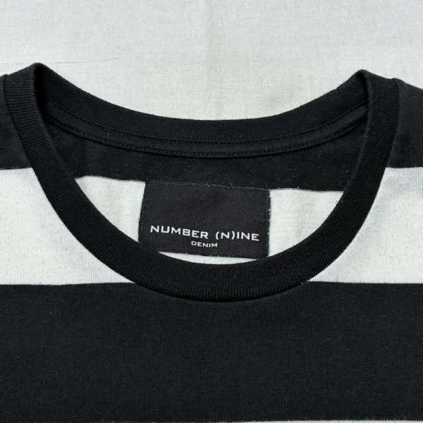 Number (N)ine NUMBER NINE STRIPED S/S SHIRT Size US M / EU 48-50 / 2 - 3 Thumbnail