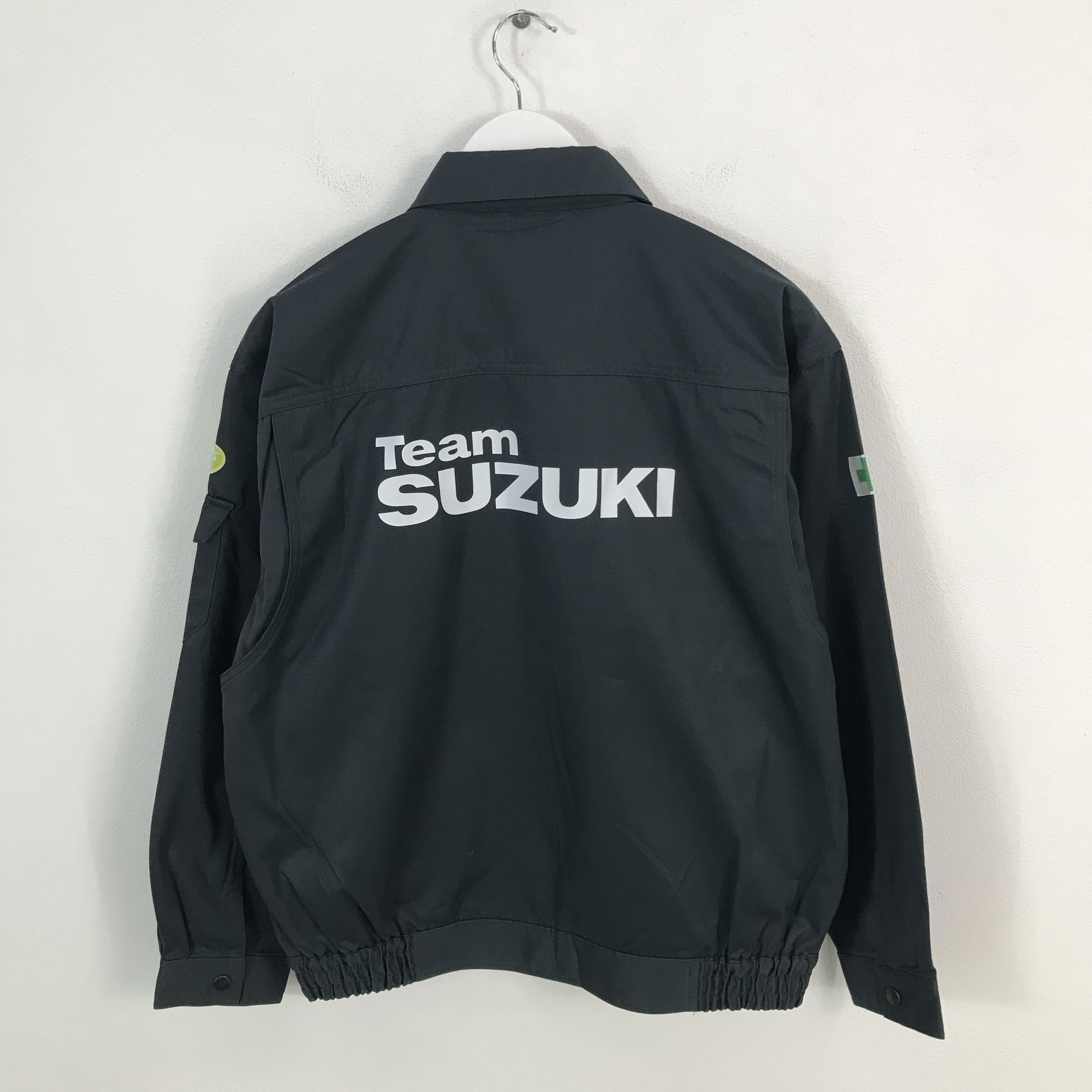 Japanese Brand Team Suzuki Japan Uniform Custom Sport Jacket Size US L / EU 52-54 / 3 - 3 Thumbnail
