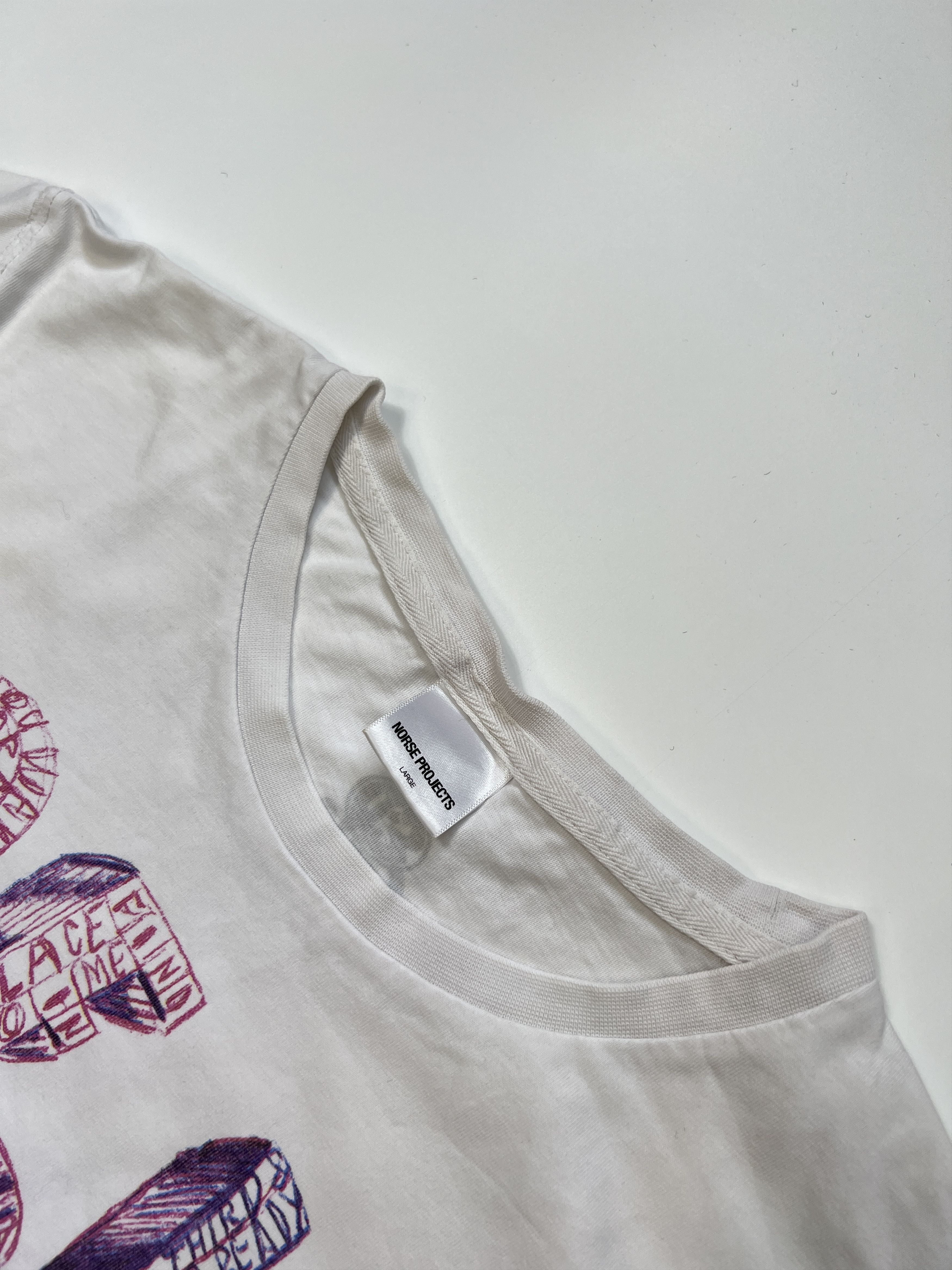Norse Projects Norse Projects Ed Fella Archive Tee Printed Size US M / EU 48-50 / 2 - 3 Thumbnail