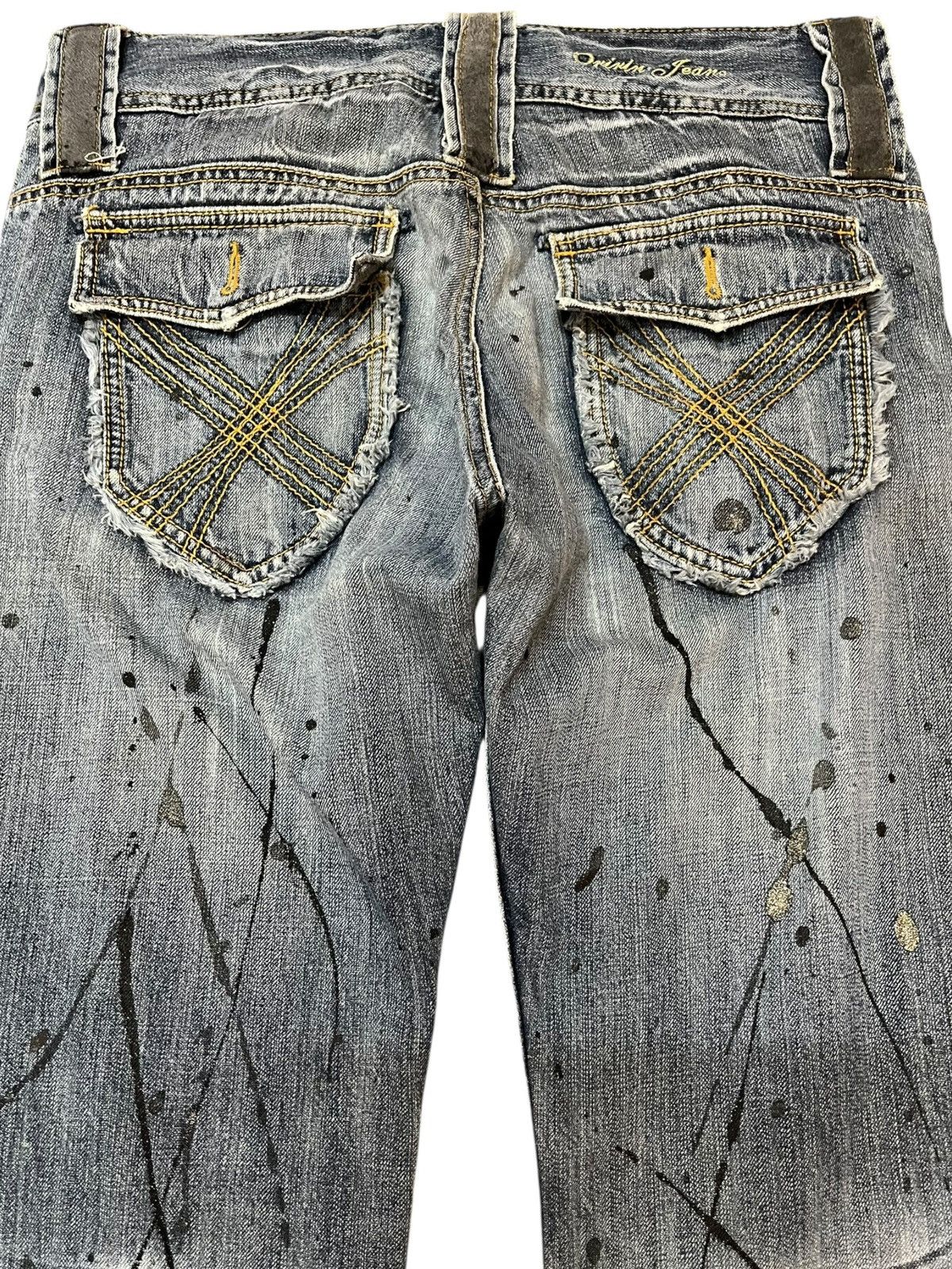 Hysteric Glamour Vintage Oririn Flare Paint Splatter Grunge Distressed Denim Size US 32 / EU 48 - 8 Thumbnail