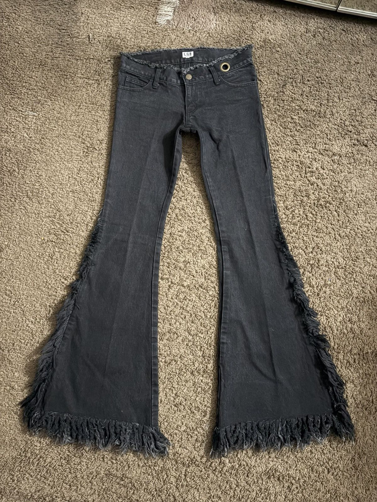 Le Grande Bleu (L.G.B.) LGB Crow Flares Size US 27 - 1 Thumbnail