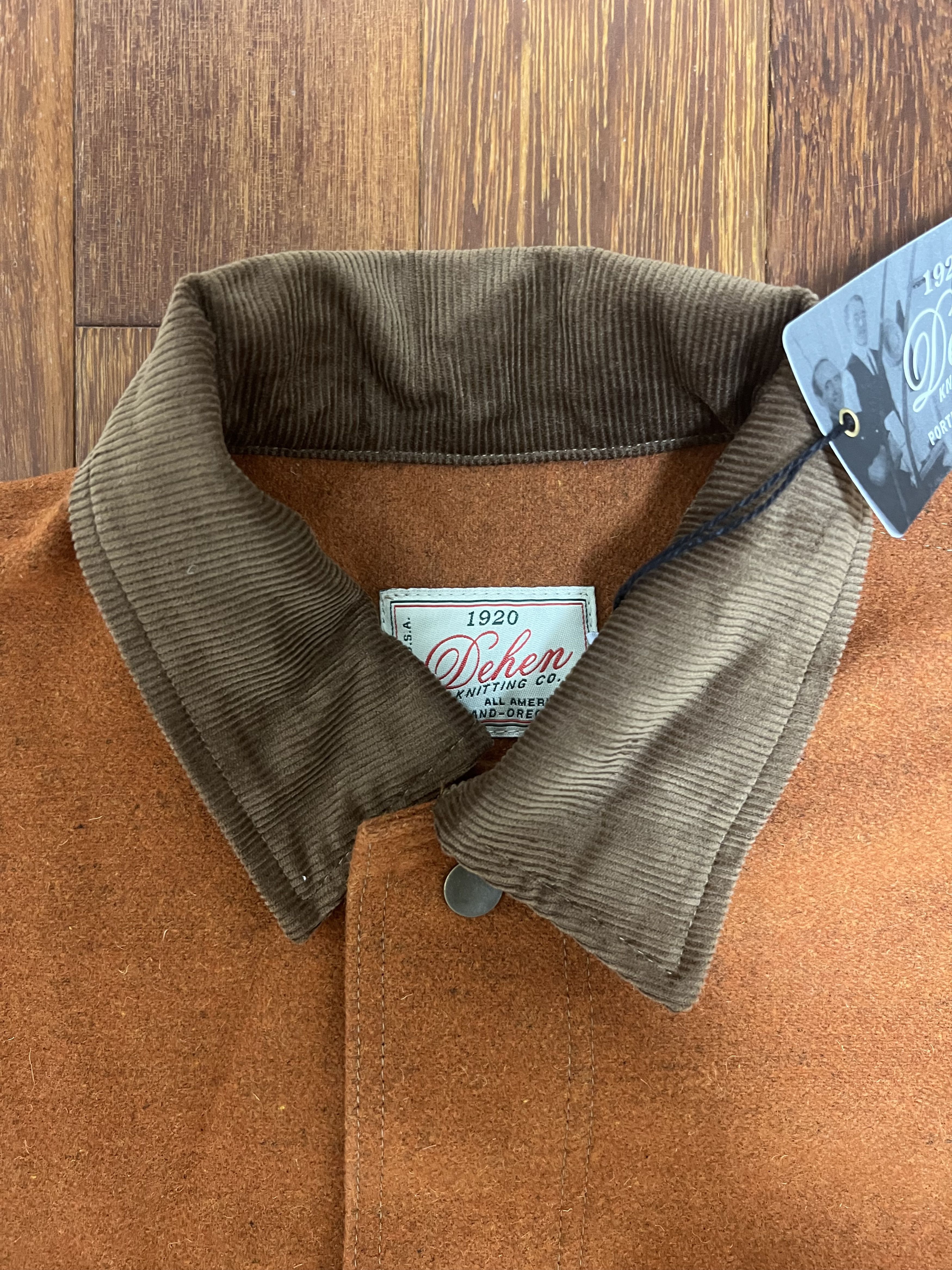 Dehen 1920 💚 Dehen 1920 Skyline Stalwart Burnt Orange Medium NEW Size US M / EU 48-50 / 2 - 11 Thumbnail