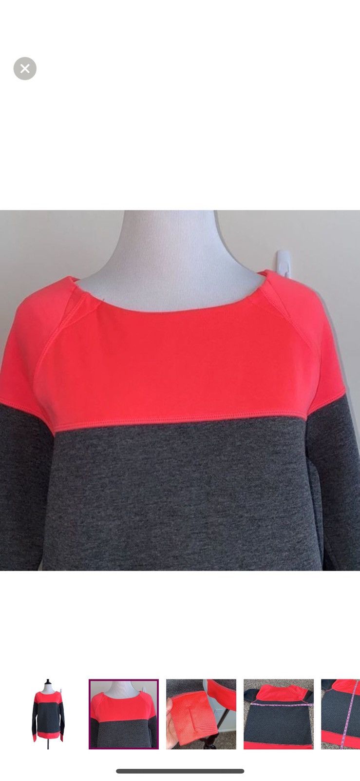Athleta Athleta small colorblock fuse sweatshirt Size S / US 4 / IT 40 - 4 Thumbnail