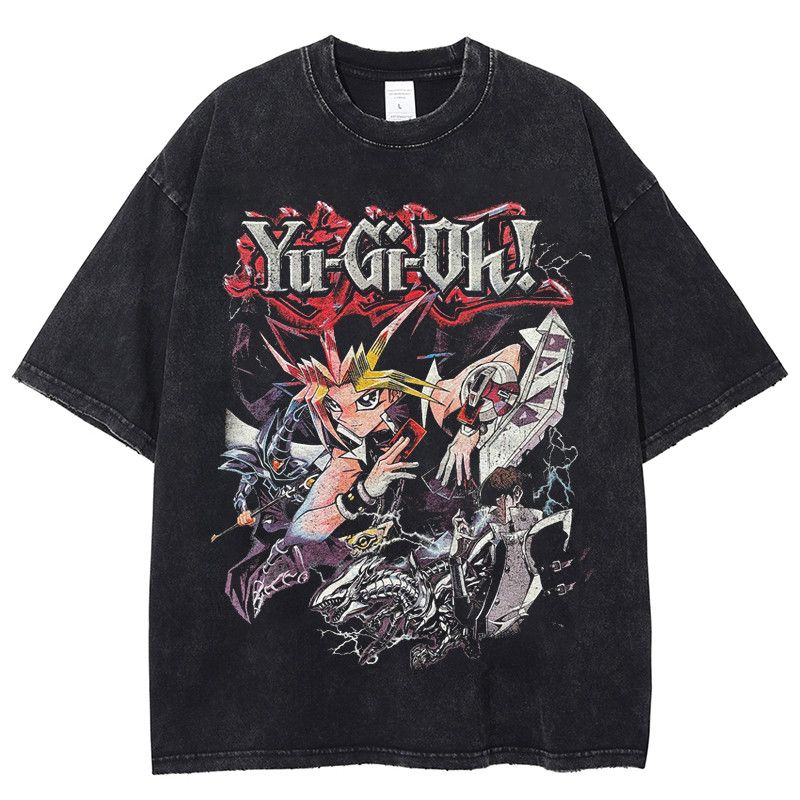 Anime × Japanese Brand × Vintage Yugioh Printed T Shirt Size US L / EU 52-54 / 3 - 1 Thumbnail