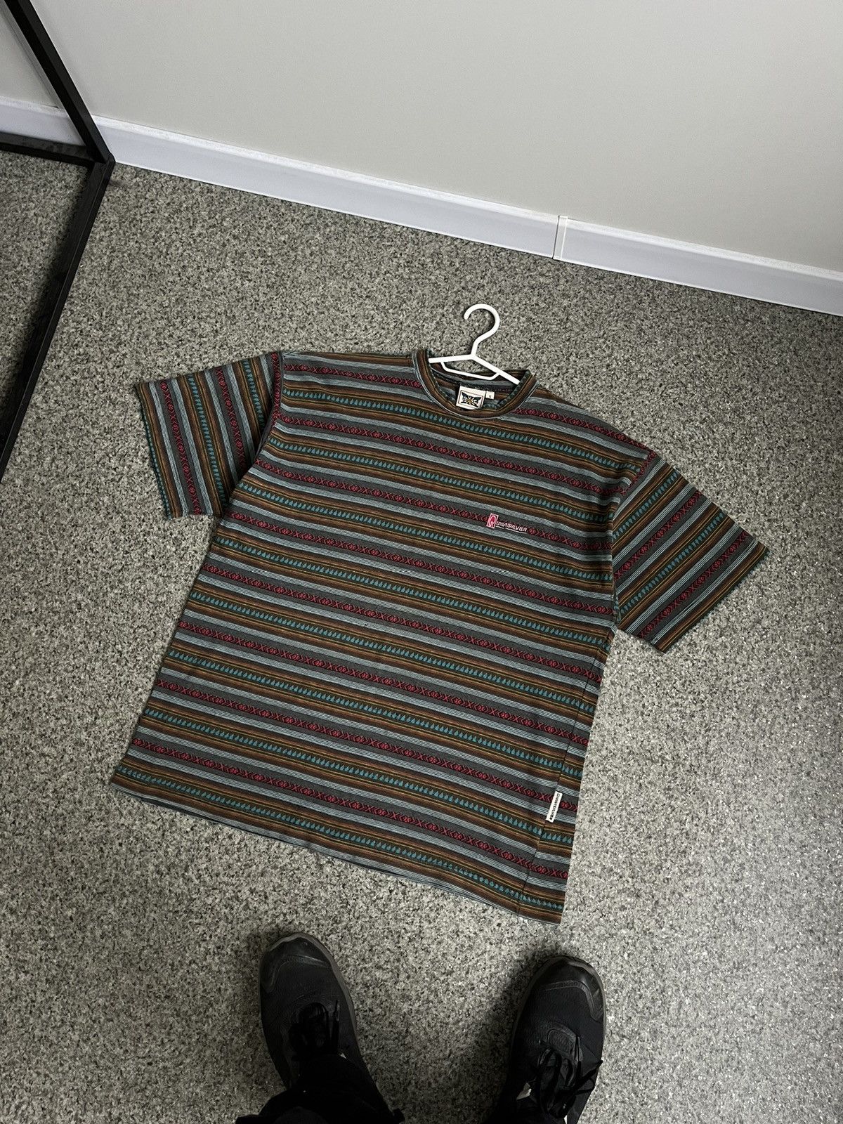 Quiksilver × Vintage Vintage Crazy Quiksilver Tee Size US S / EU 44-46 / 1 - 1 Thumbnail