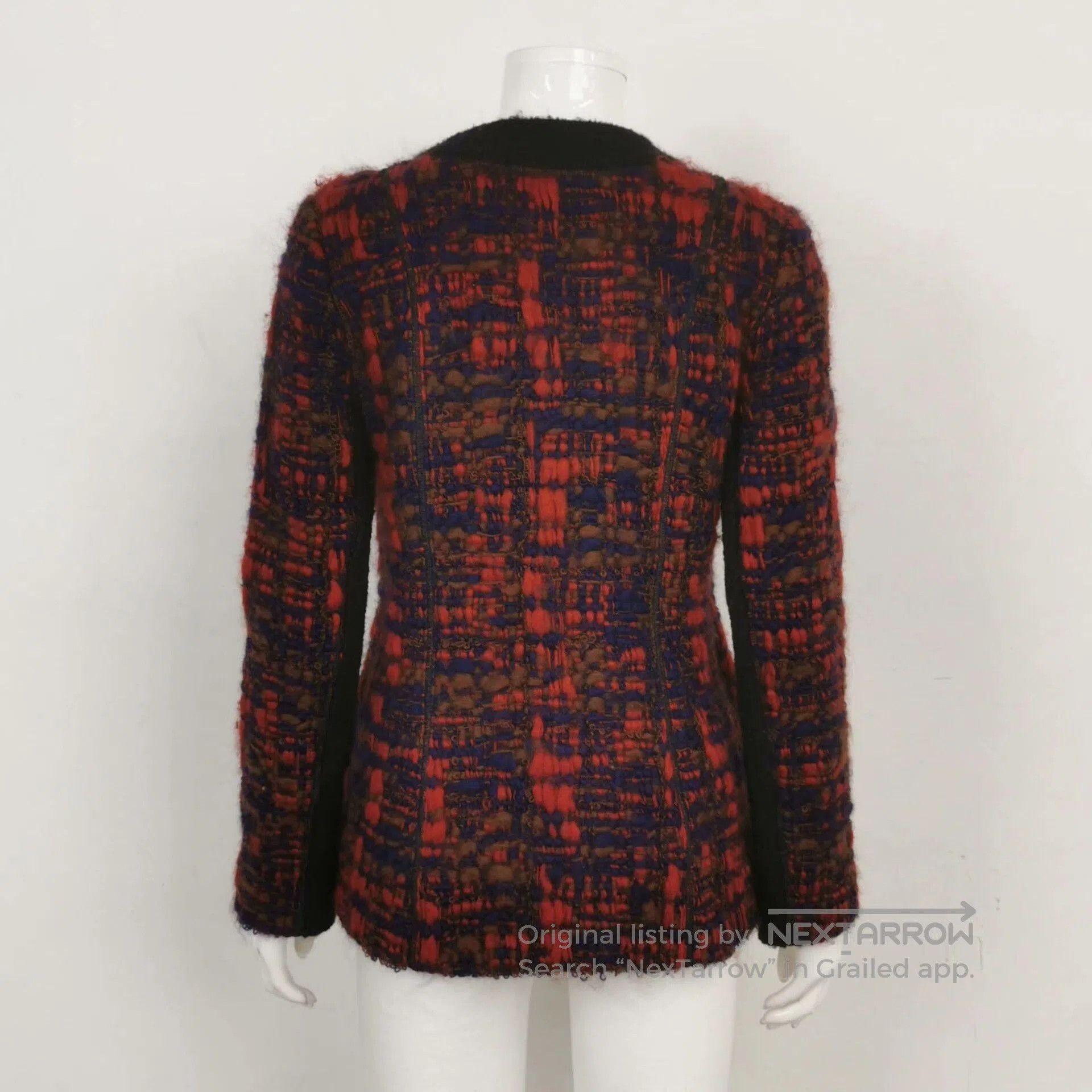 Louis Vuitton Louis Vuitton Colorblock Wool Blend Short Coat. Size XXS / US 00 / IT 34 - 2 Thumbnail