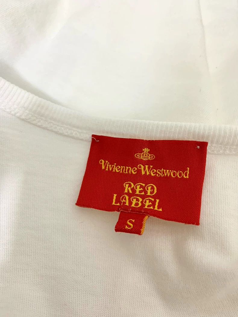 Vivienne Westwood Vivienne Westwood White orchid short-sleeved T-shirt Size S / US 4 / IT 40 - 8 Thumbnail
