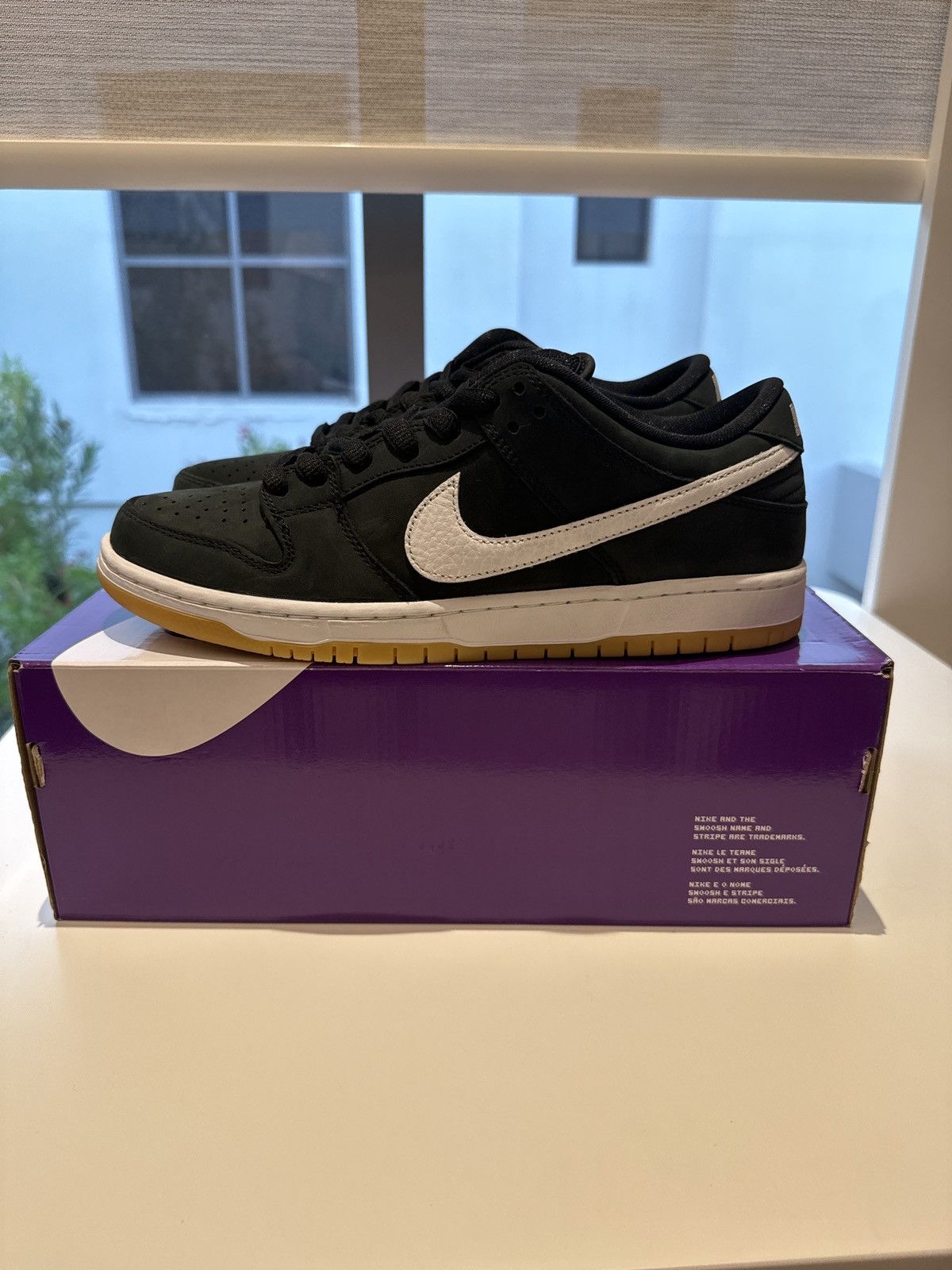 Nike Nike SB Dunk Low Pro Black Gum | Grailed