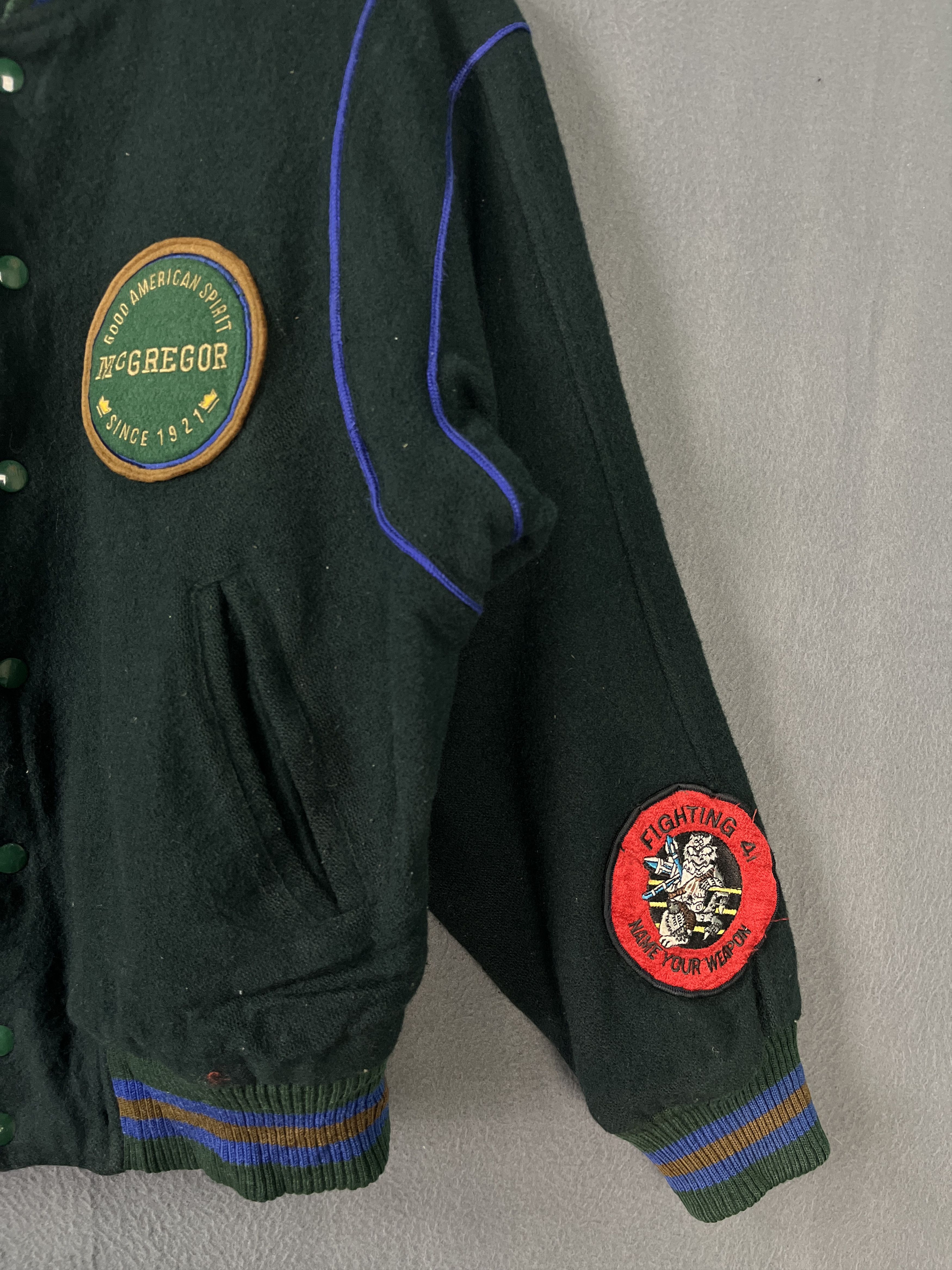 McGregor Vintage Mcgregor Wool Varsity Jacket Size US M / EU 48-50 / 2 - 5 Thumbnail