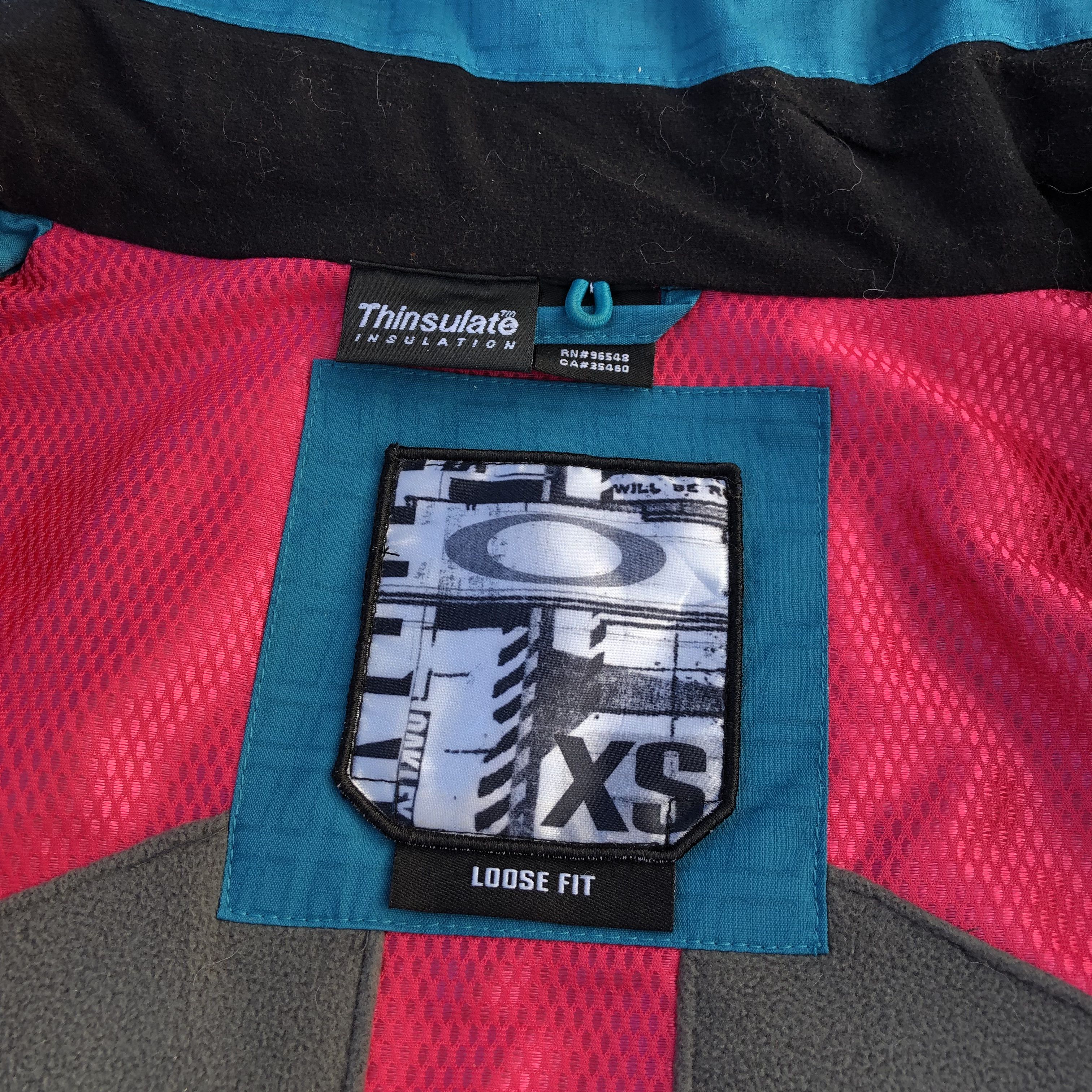 Oakley 00s Oakley Technical Ski Jacket Teal Blue Magnetic Closure Size US XS / EU 42 / 0 - 11 Thumbnail