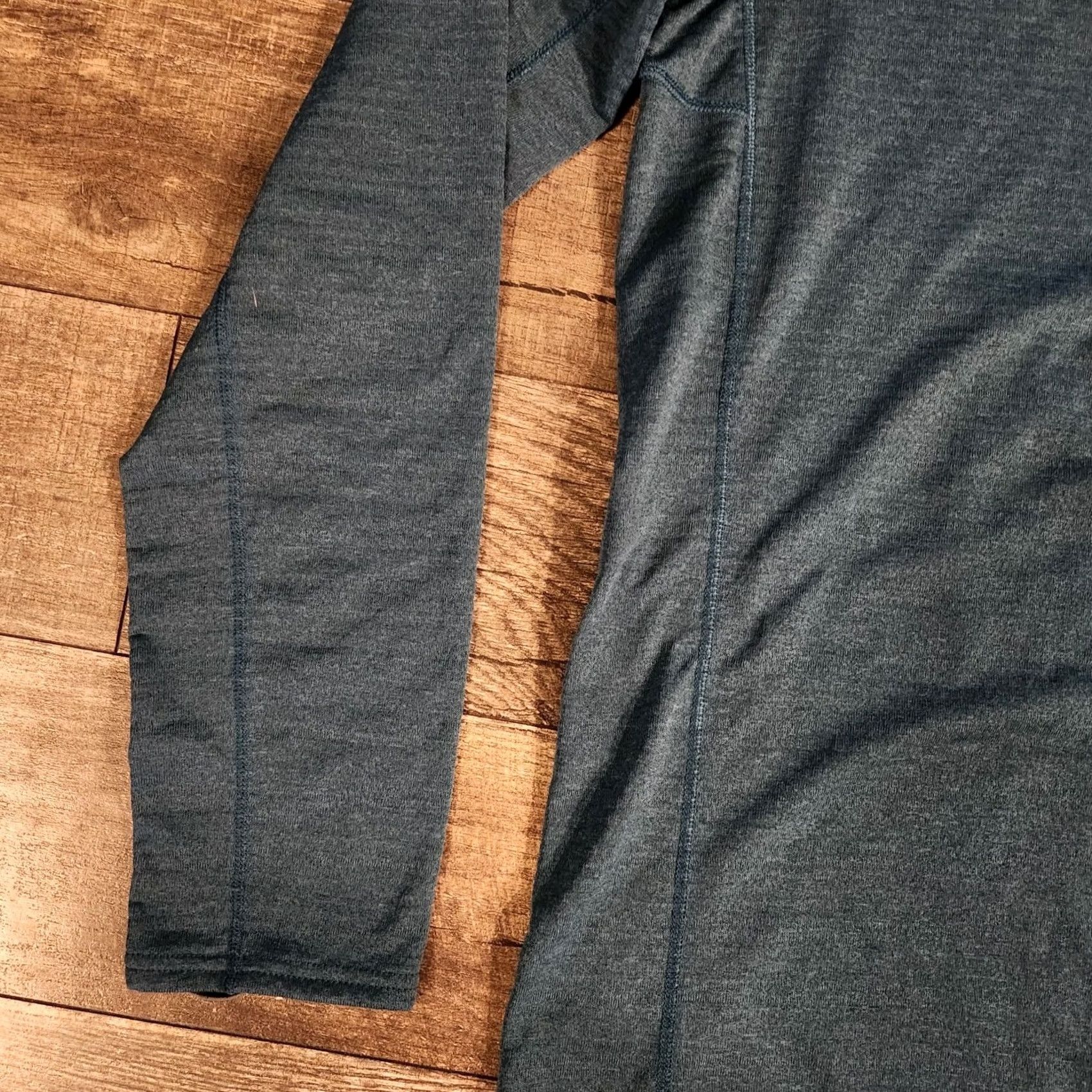 Patagonia Patagonia Capilene Pullover Mens Large Green 1/4 Zip Long Sleeve Baselayer Top Size US L / EU 52-54 / 3 - 4 Thumbnail